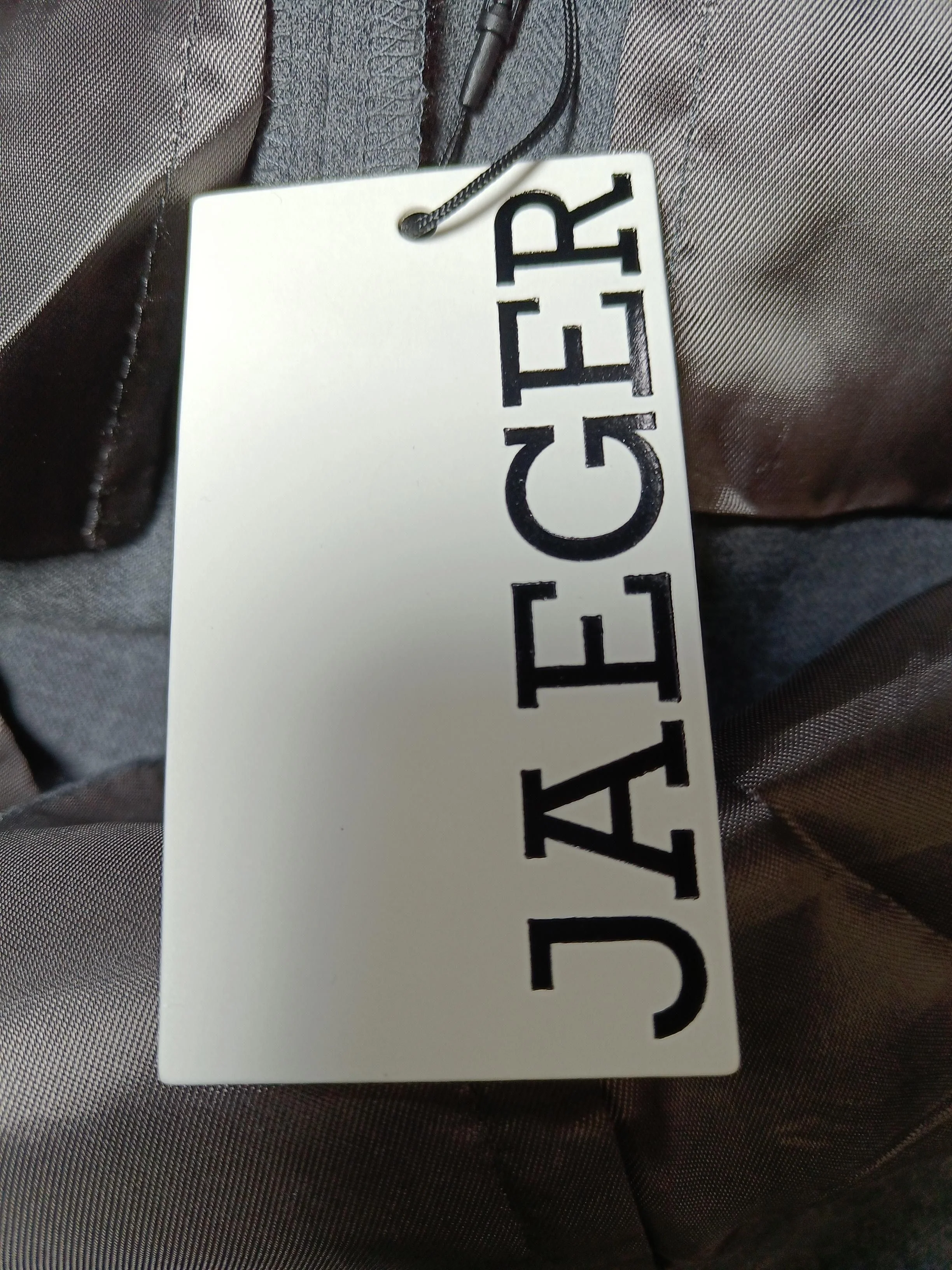 Jaeger Women's Trousers UK 14 Grey 100% Other Straight Cropped - Image 6