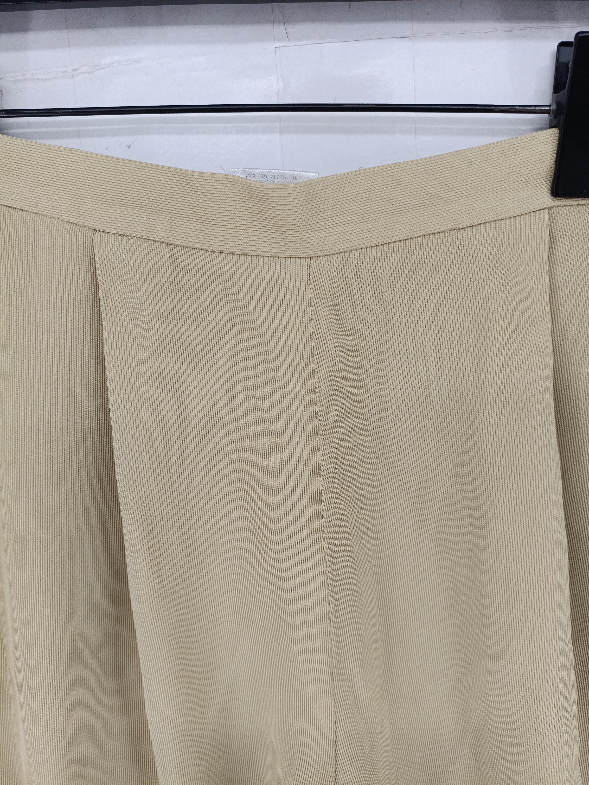 Jaeger Women's Two Piece Suit UK 14 Tan Acetate with Polyester Trouser Suit - Image 5