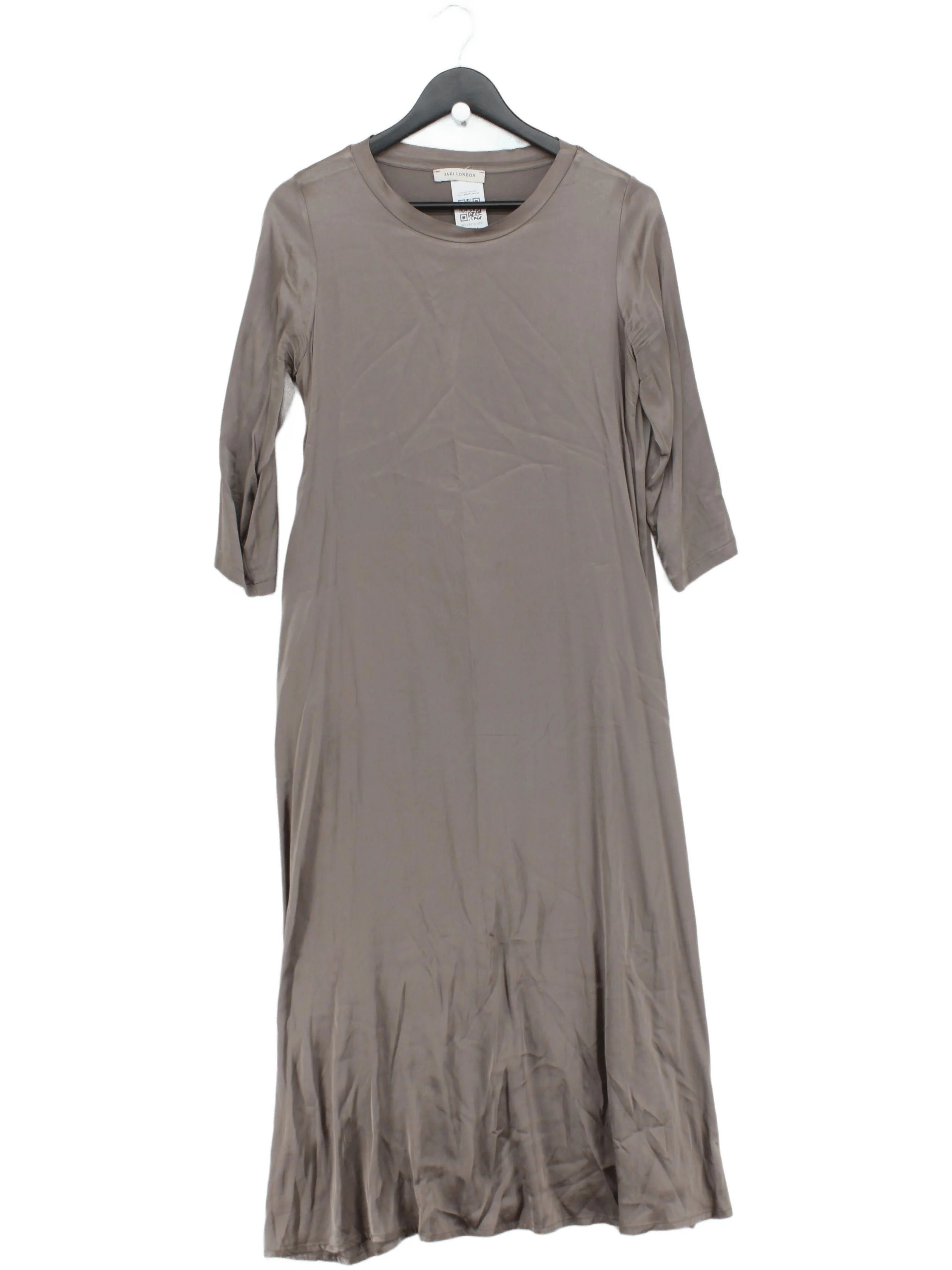 JAKI LONDON T-Shirt Midi Dress S in Tan