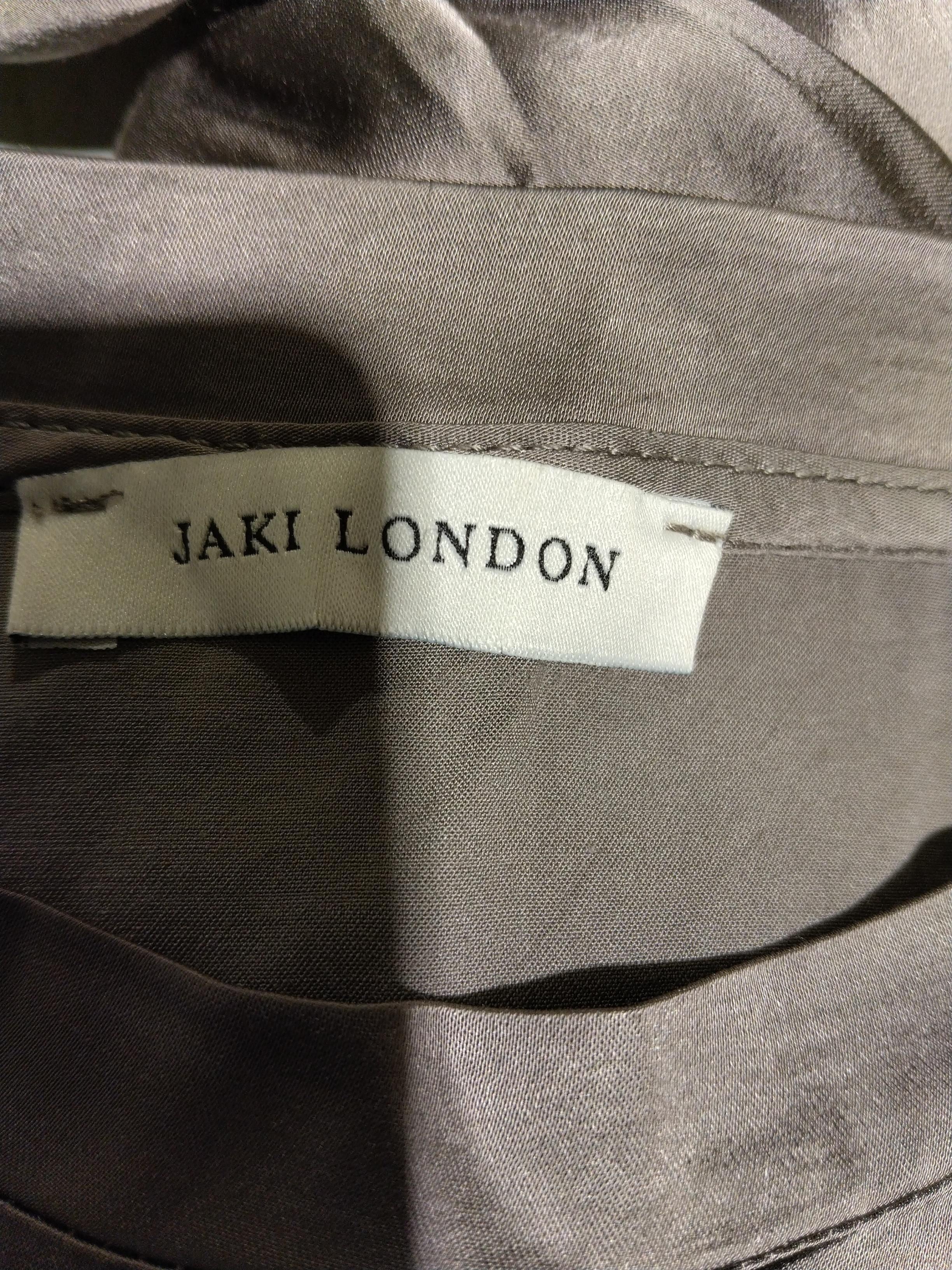 JAKI LONDON T-Shirt Midi Dress S in Tan - Image 5