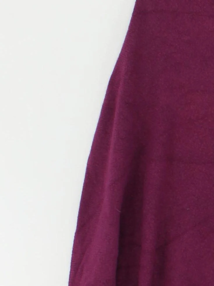 JAKI LONDON Women's Coat Purple 100% Other Overcoat - Image 4