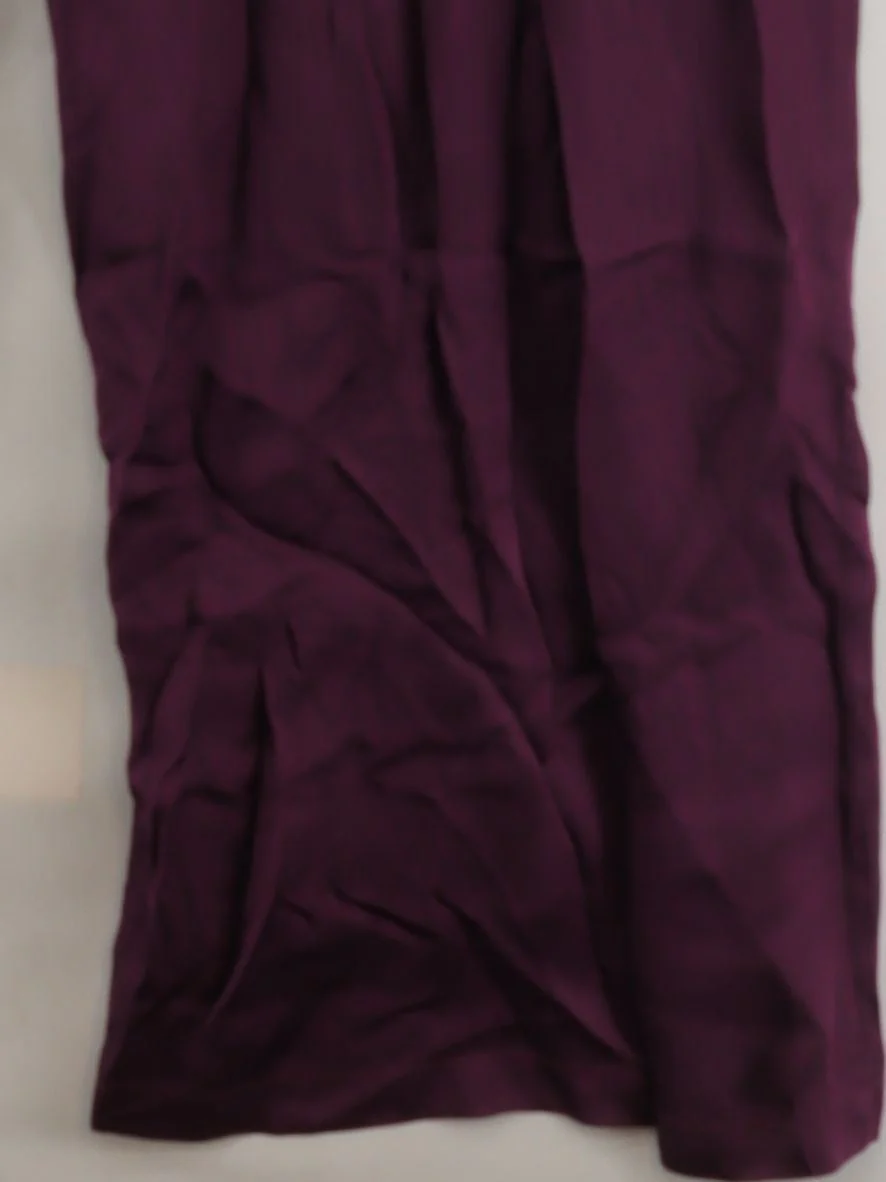 JAKI LONDON Women's Jumpsuit S Purple 100% Viscose Wide-Leg Jumpsuit - Image 4