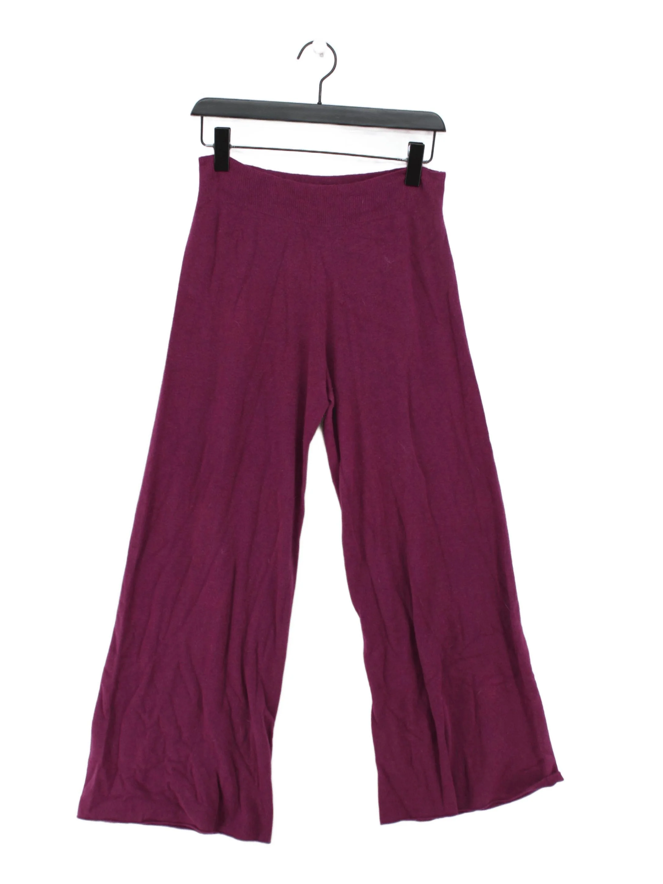 JAKI LONDON Women's Trousers W 26 in Purple 100% Other Wide-Leg Sweatpants