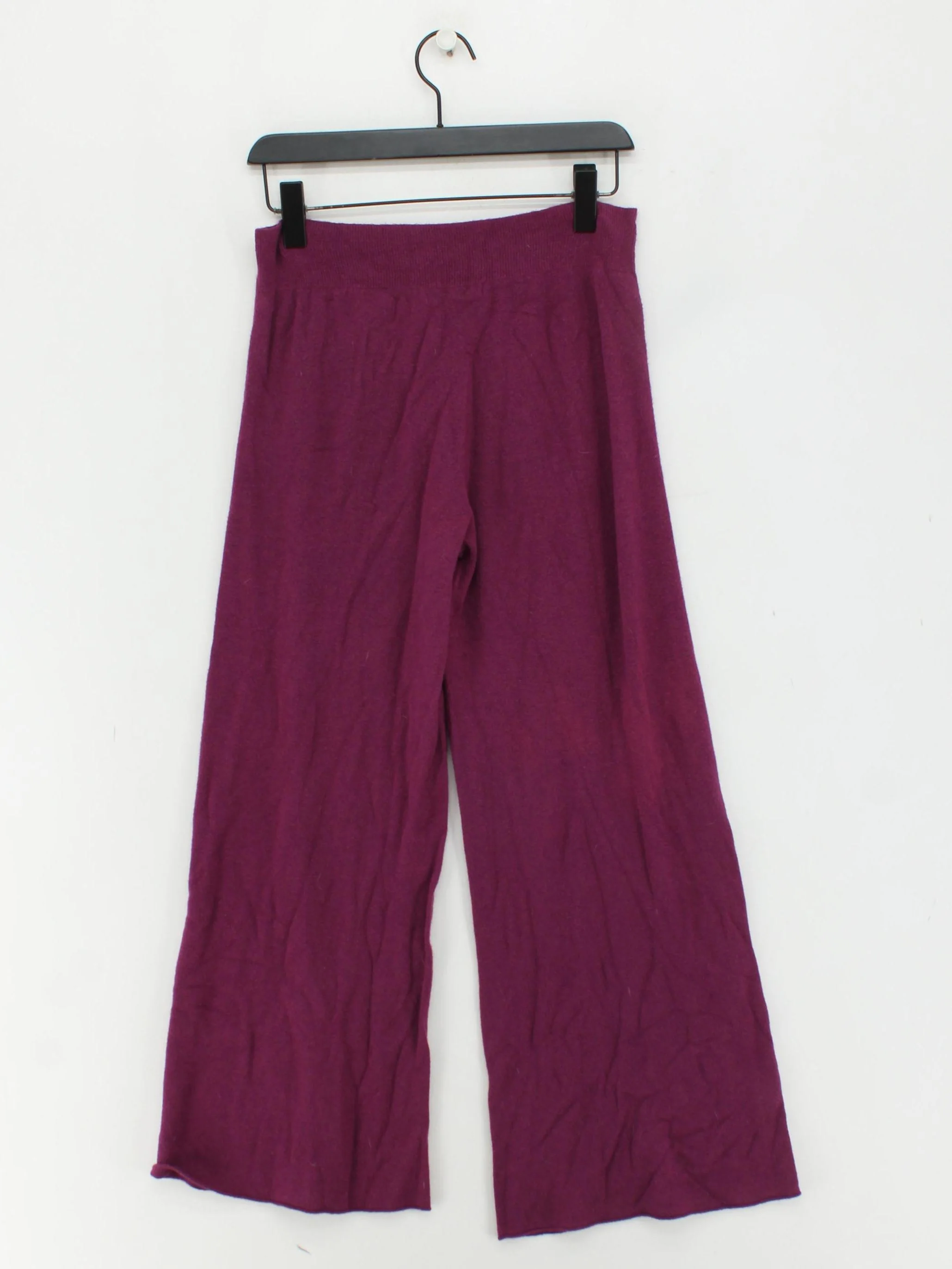 JAKI LONDON Women's Trousers W 26 in Purple 100% Other Wide-Leg Sweatpants - Image 2