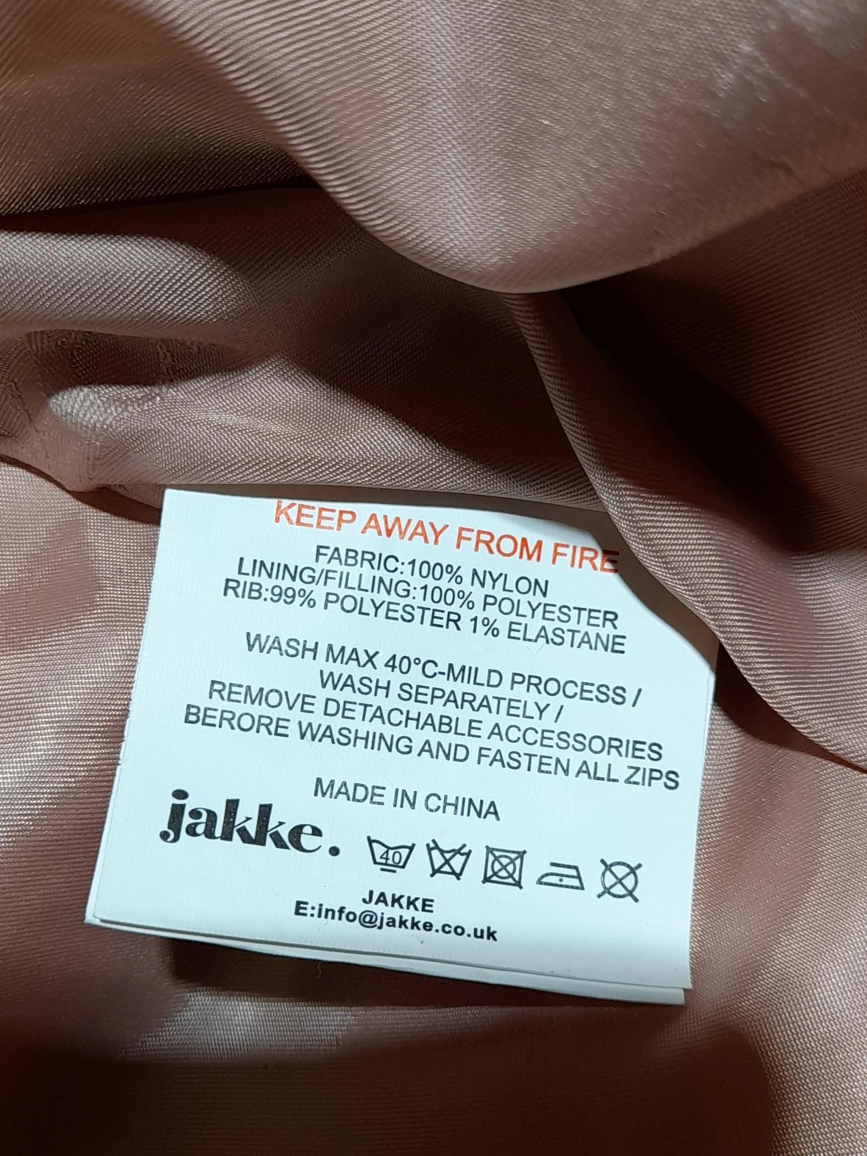 Jakke Bomber Jacket jacket pink - Image 6