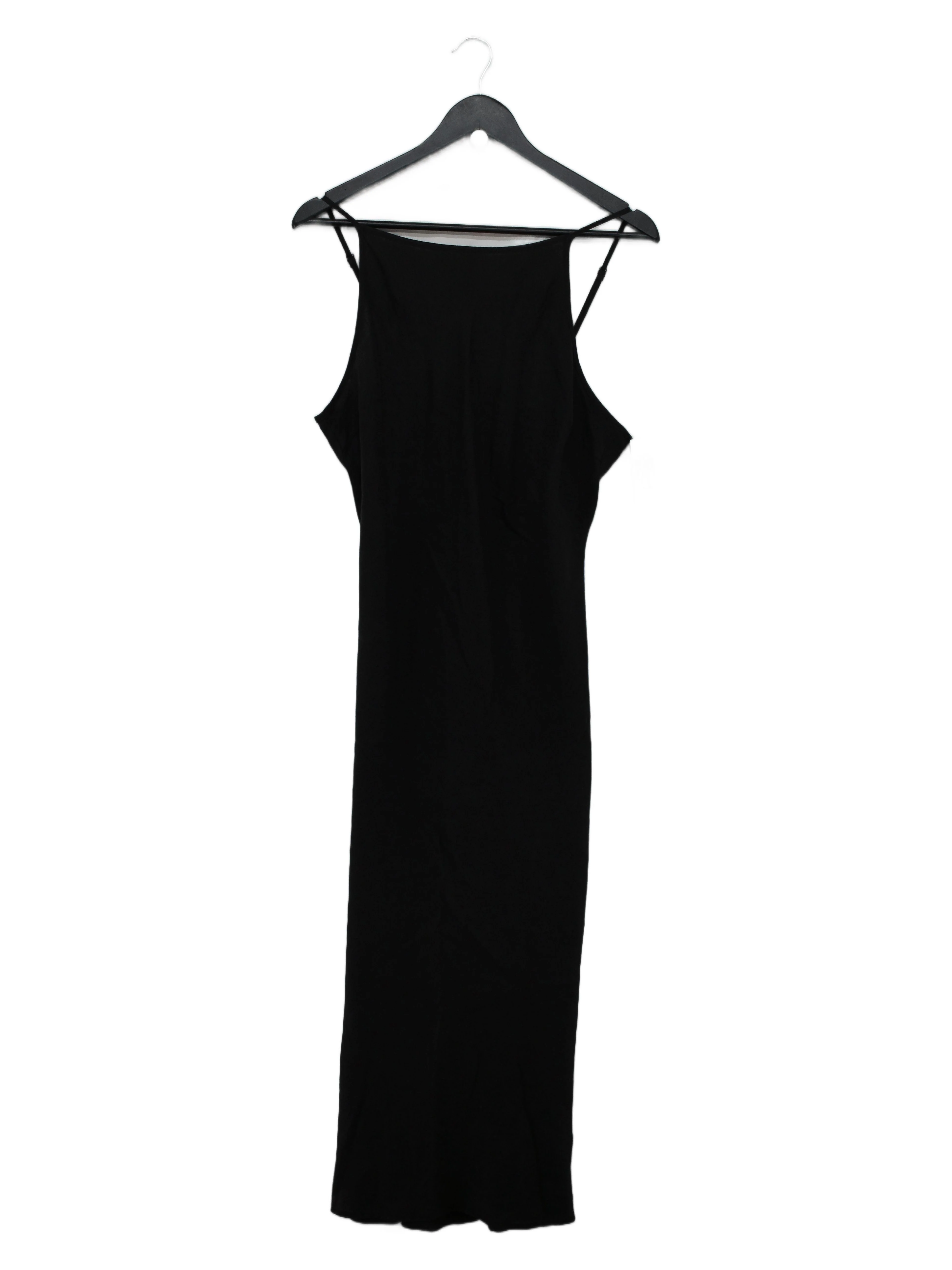 James Perse Slip Midi Dress UK8 in Black