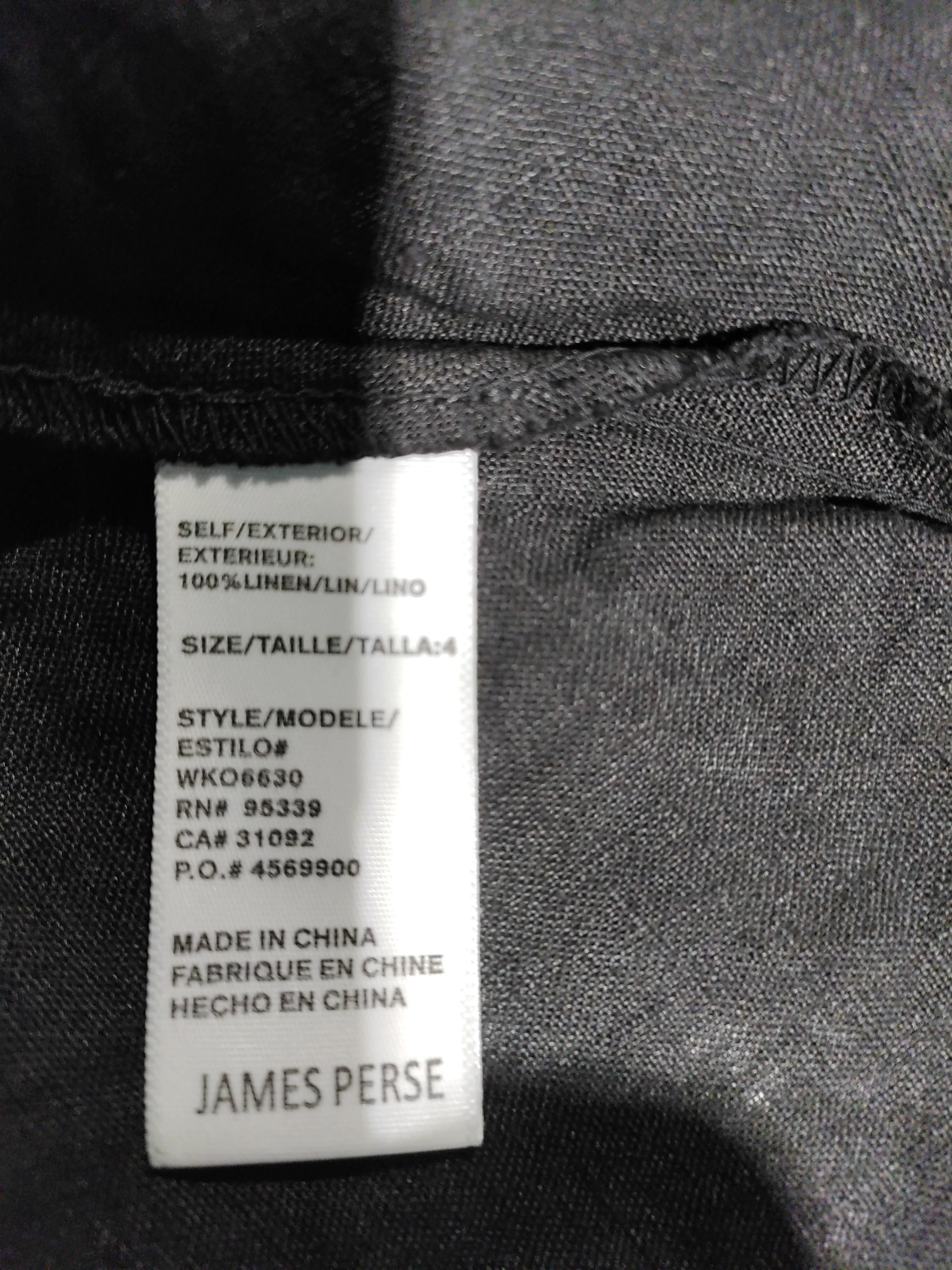 James Perse Slip Midi Dress UK8 in Black - Image 6