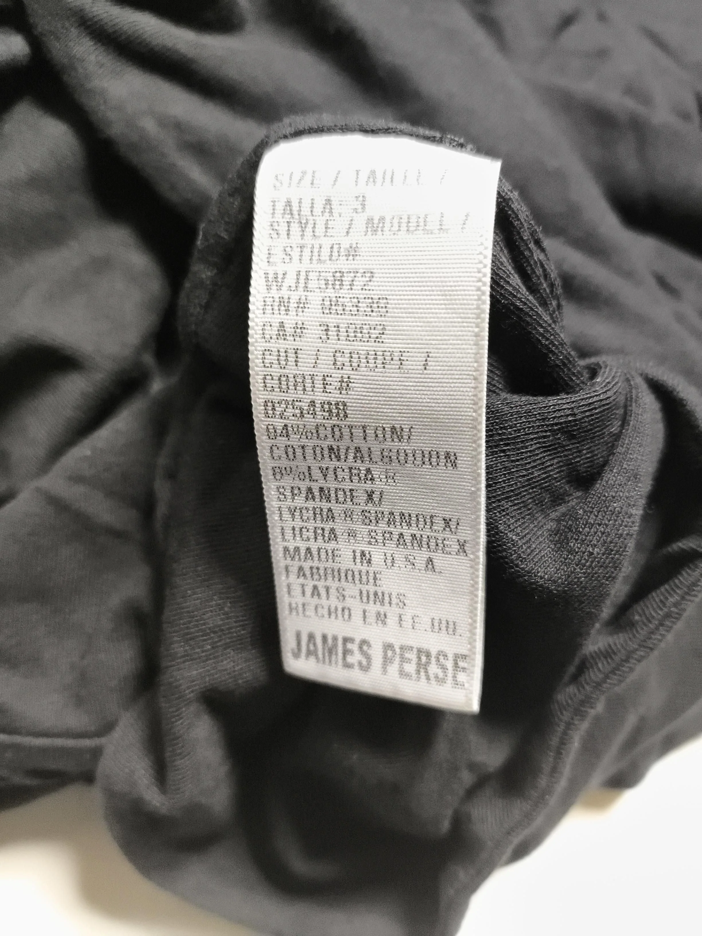 James Perse Women's Mini Skirt L Black Cotton with Spandex Short Mini - Image 6