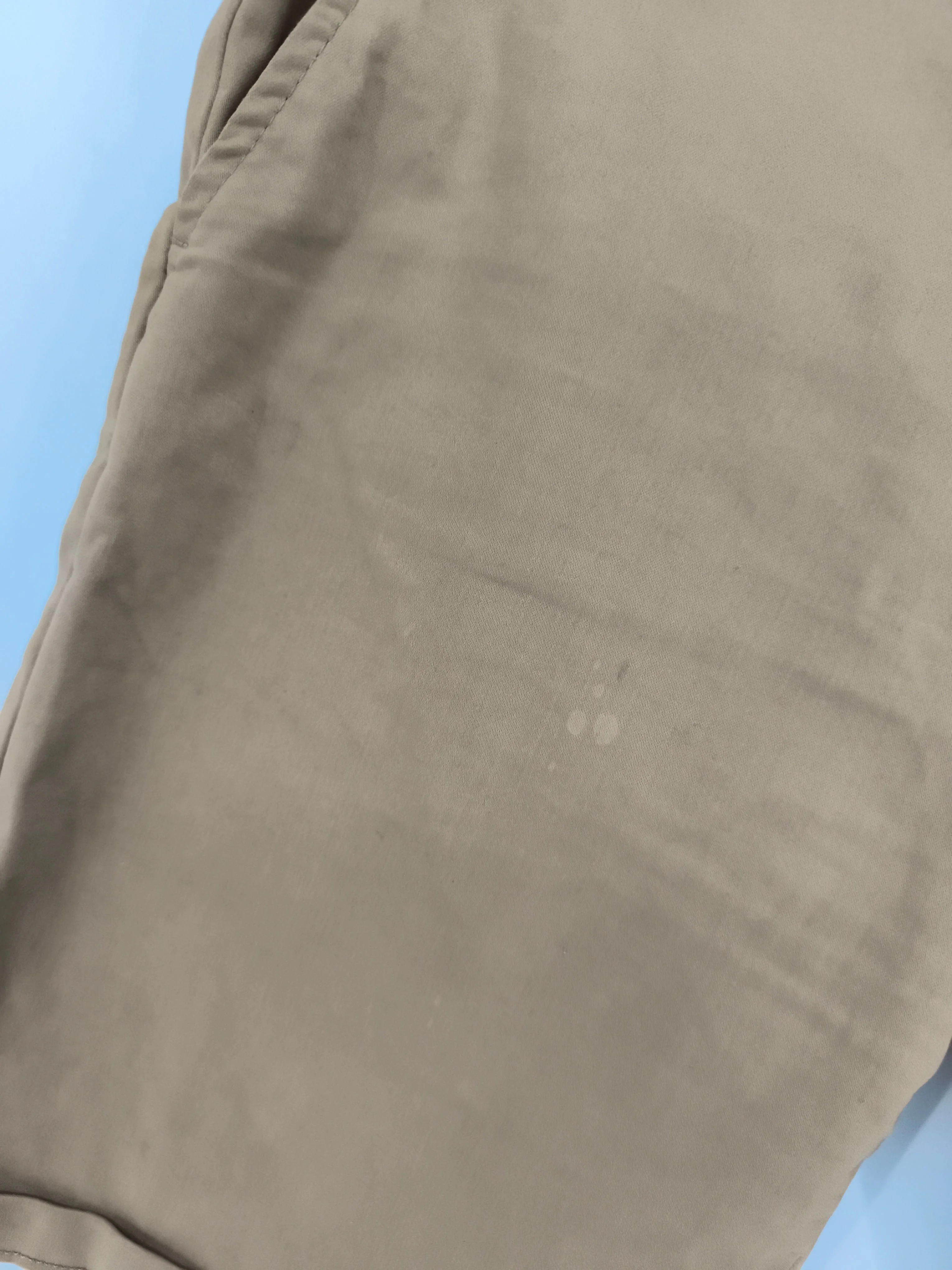 Jameson Carter Men's Shorts W 30 in Tan Cotton with Elastane Chino - Image 5
