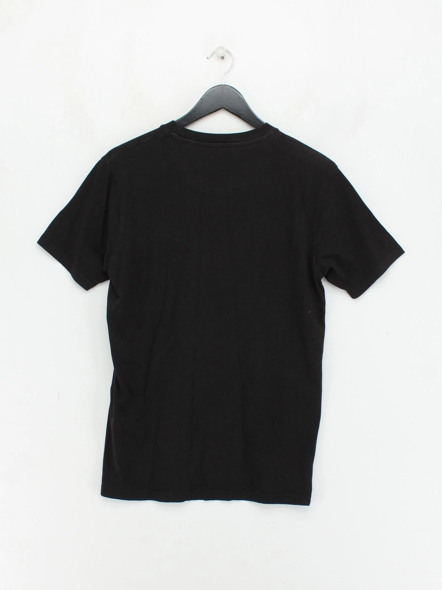 Jameson Carter Men's T-Shirt S Black Striped 100% Cotton Basic - Image 2
