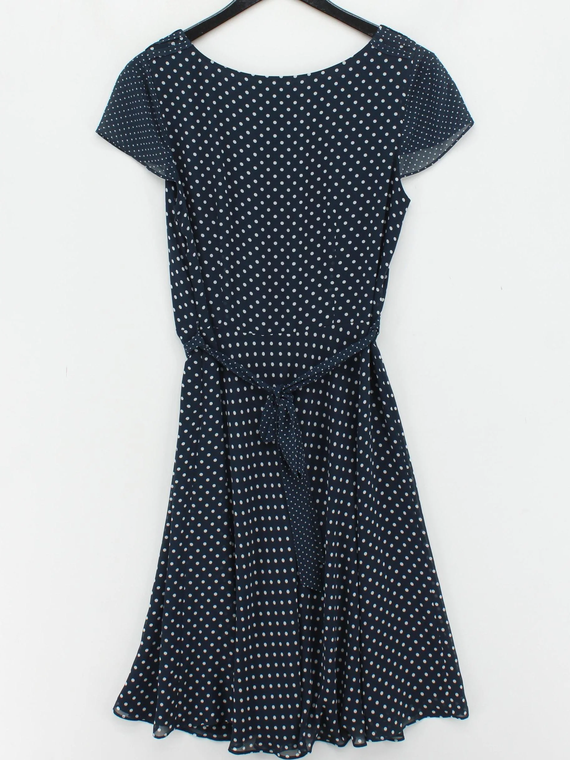 Jasper Conran A-Line Mini Dress UK14 in Blue - Image 2