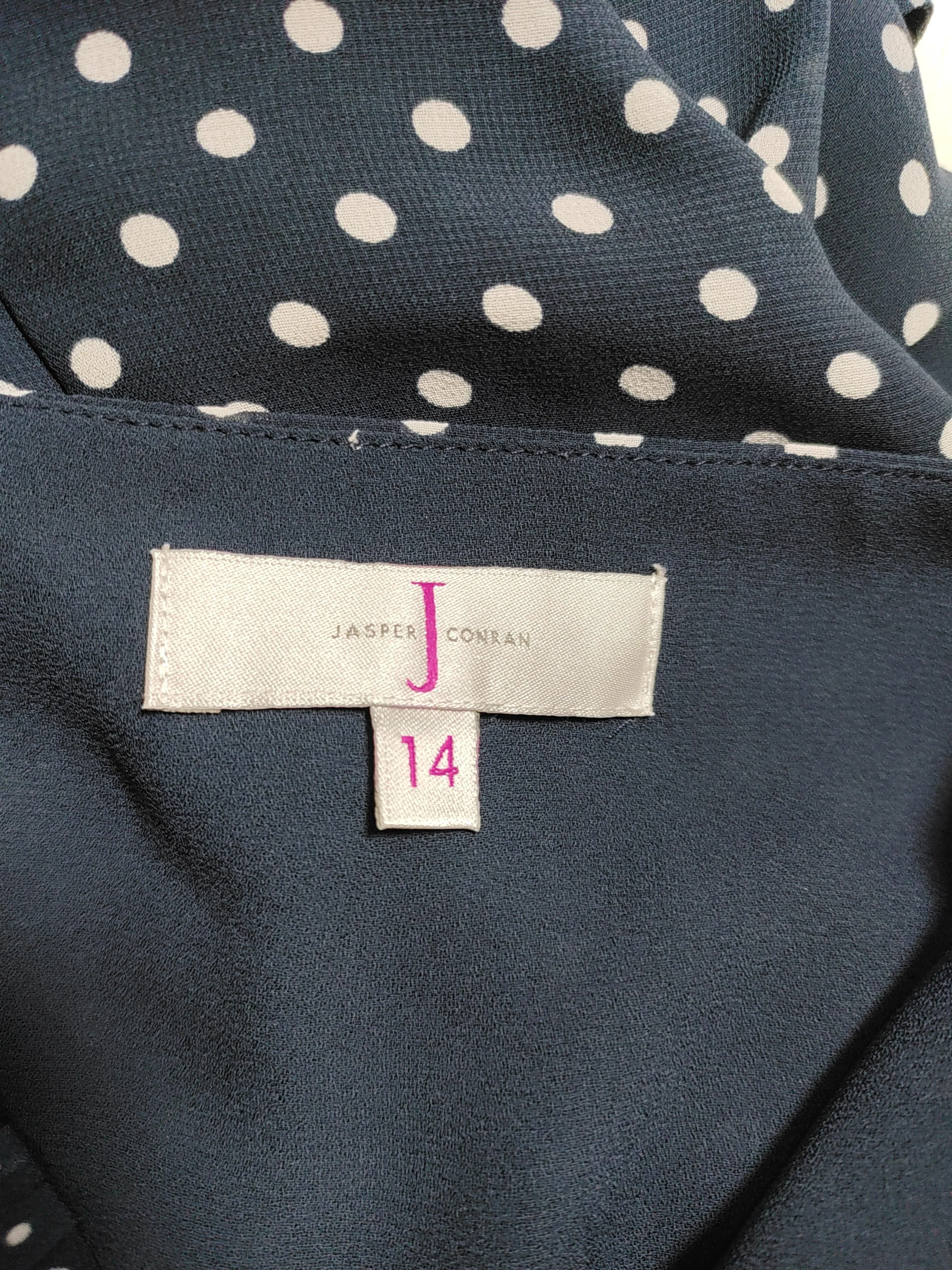 Jasper Conran A-Line Mini Dress UK14 in Blue - Image 5