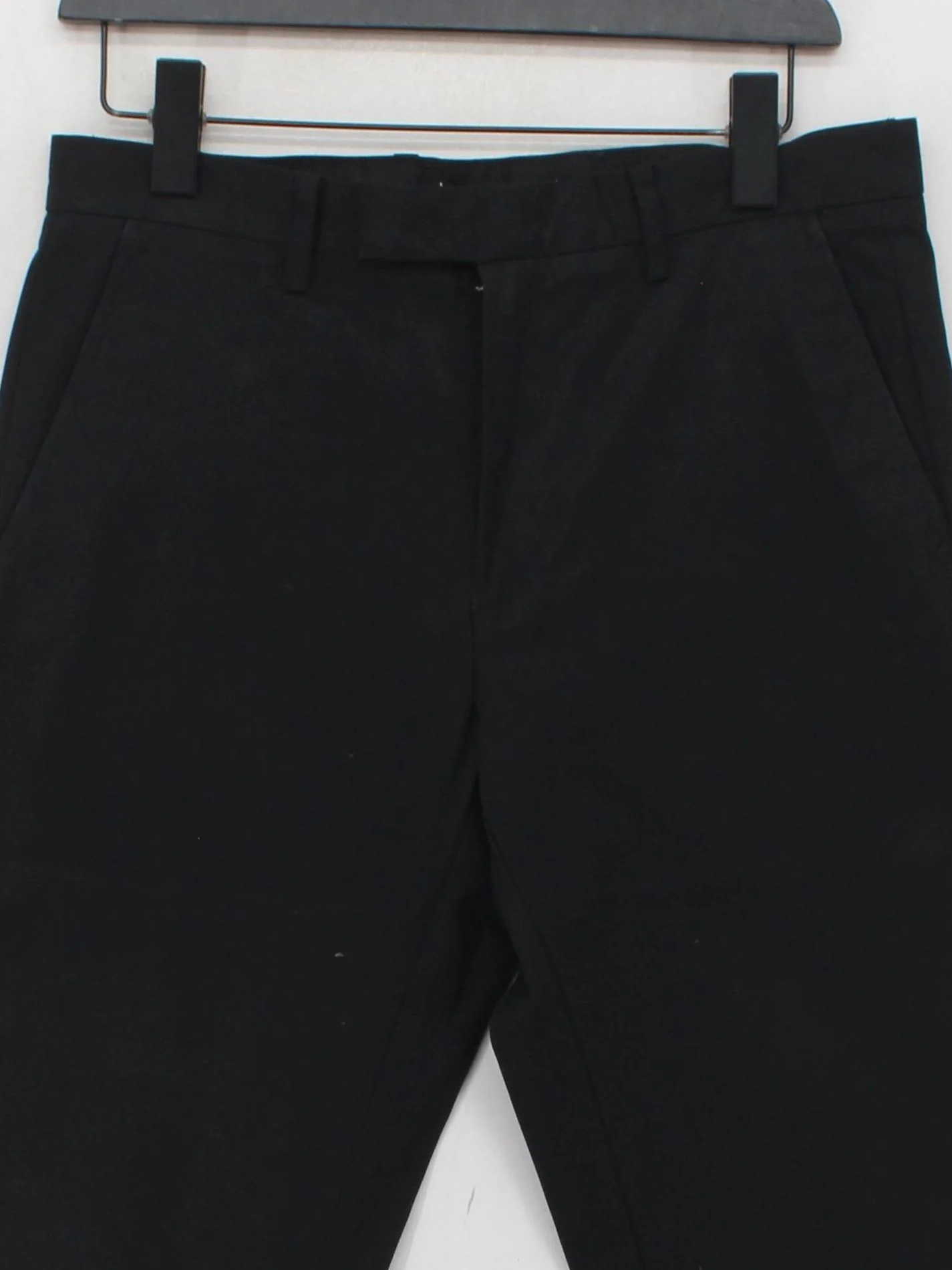 Jasper Conran Men's Trousers W 32 in Black Cotton with Elastane Chino - Image 3