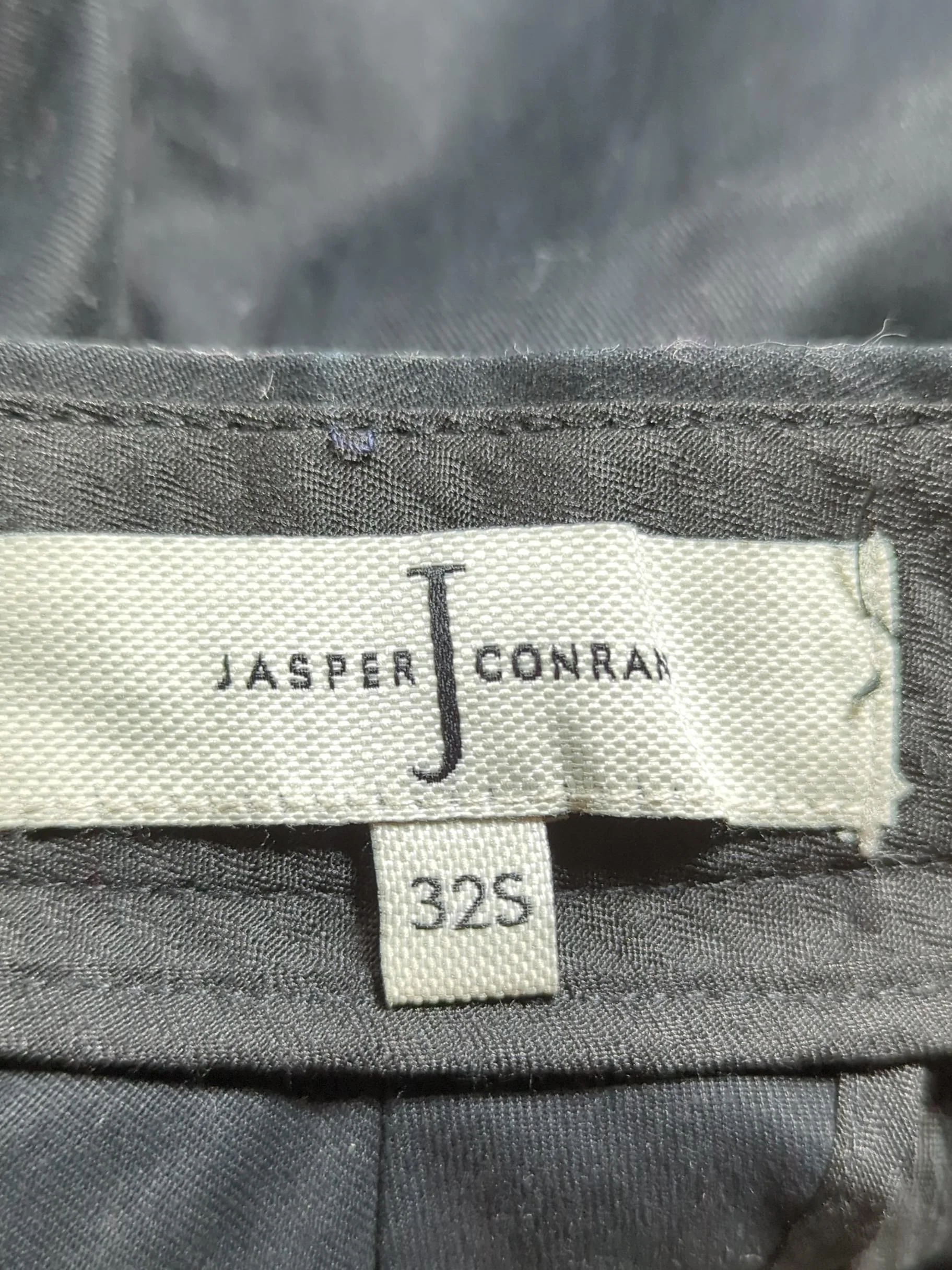 Jasper Conran Men's Trousers W 32 in Black Cotton with Elastane Chino - Image 6