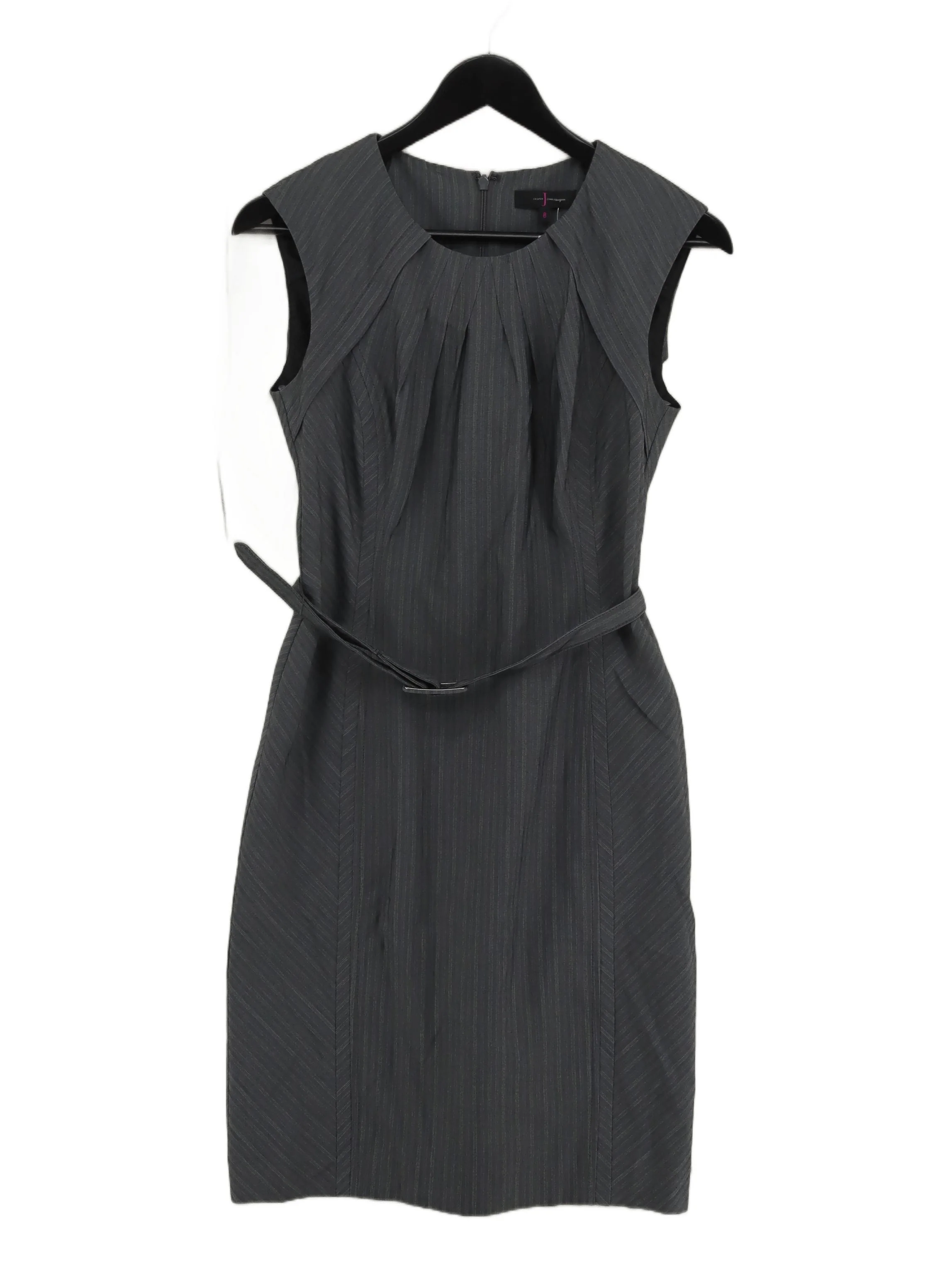 Jasper Conran Shirt Midi Dress UK8 in Grey