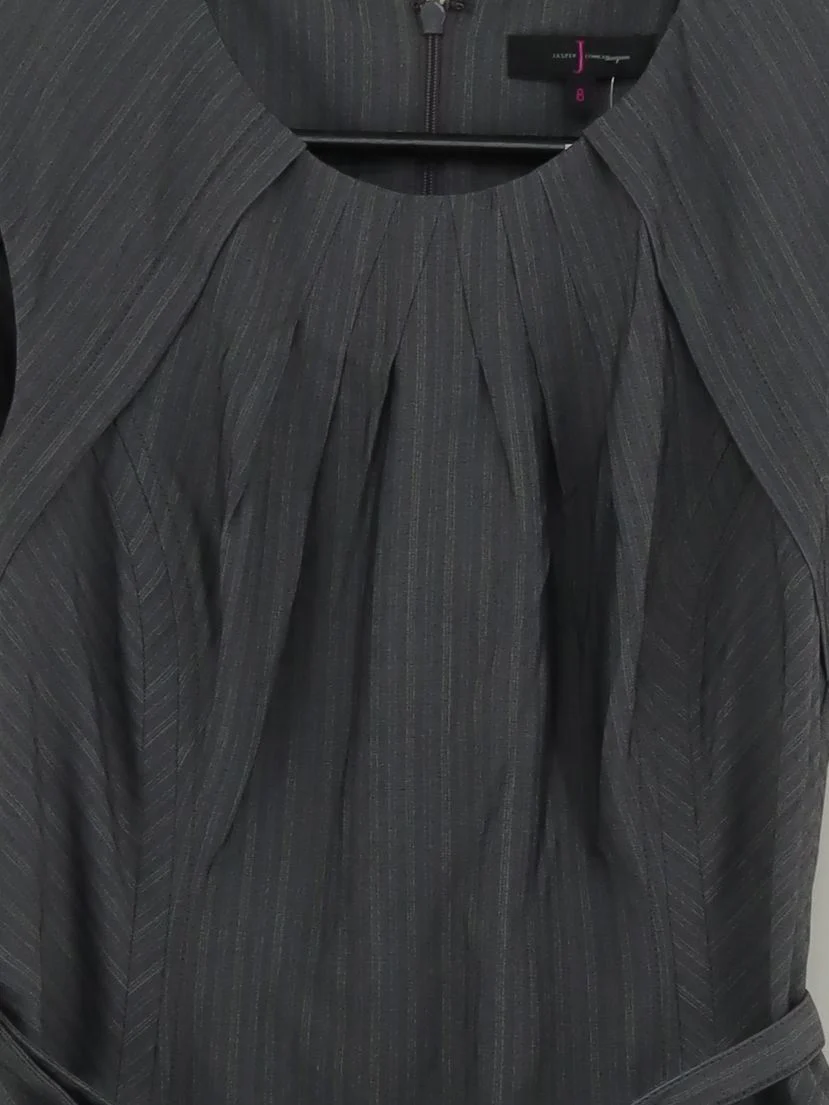 Jasper Conran Shirt Midi Dress UK8 in Grey - Image 3