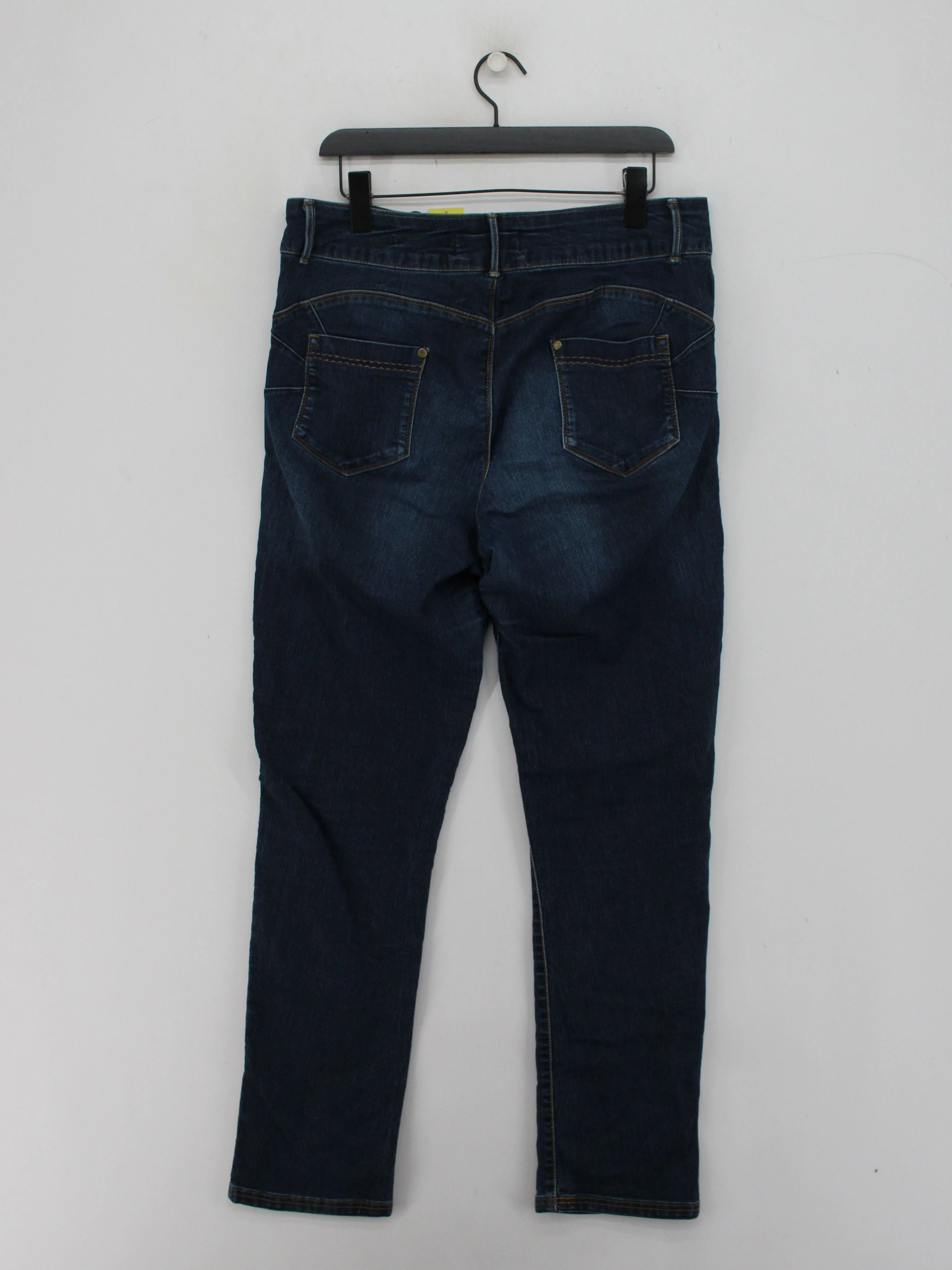 Jasper Conran Women's Jeans UK 16 Blue Cotton with Polyester, Elastane Skinny - Image 2