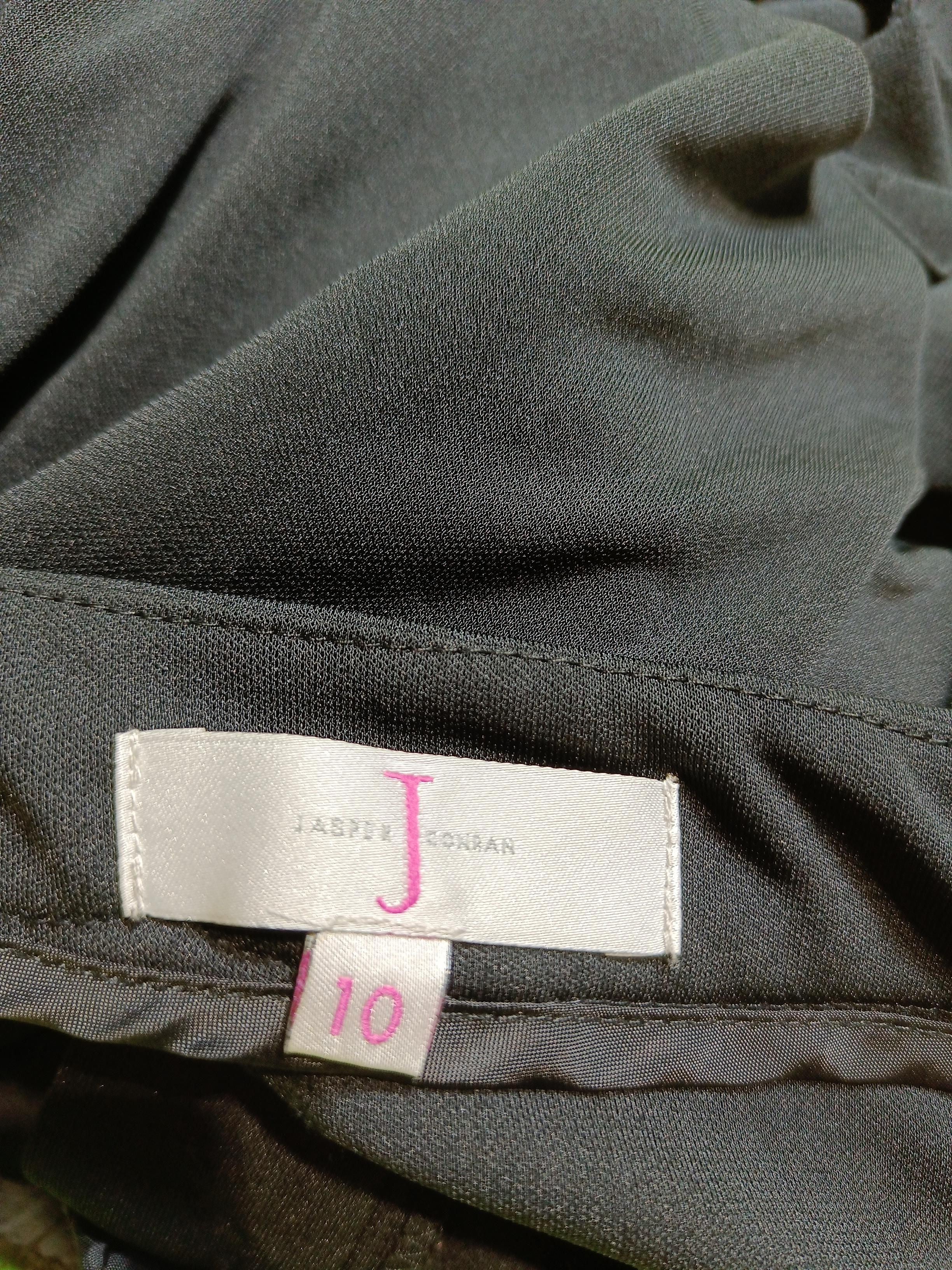 Jasper Conran Women's Trousers UK 10 Black 100% Polyester Wide-Leg Capri - Image 5