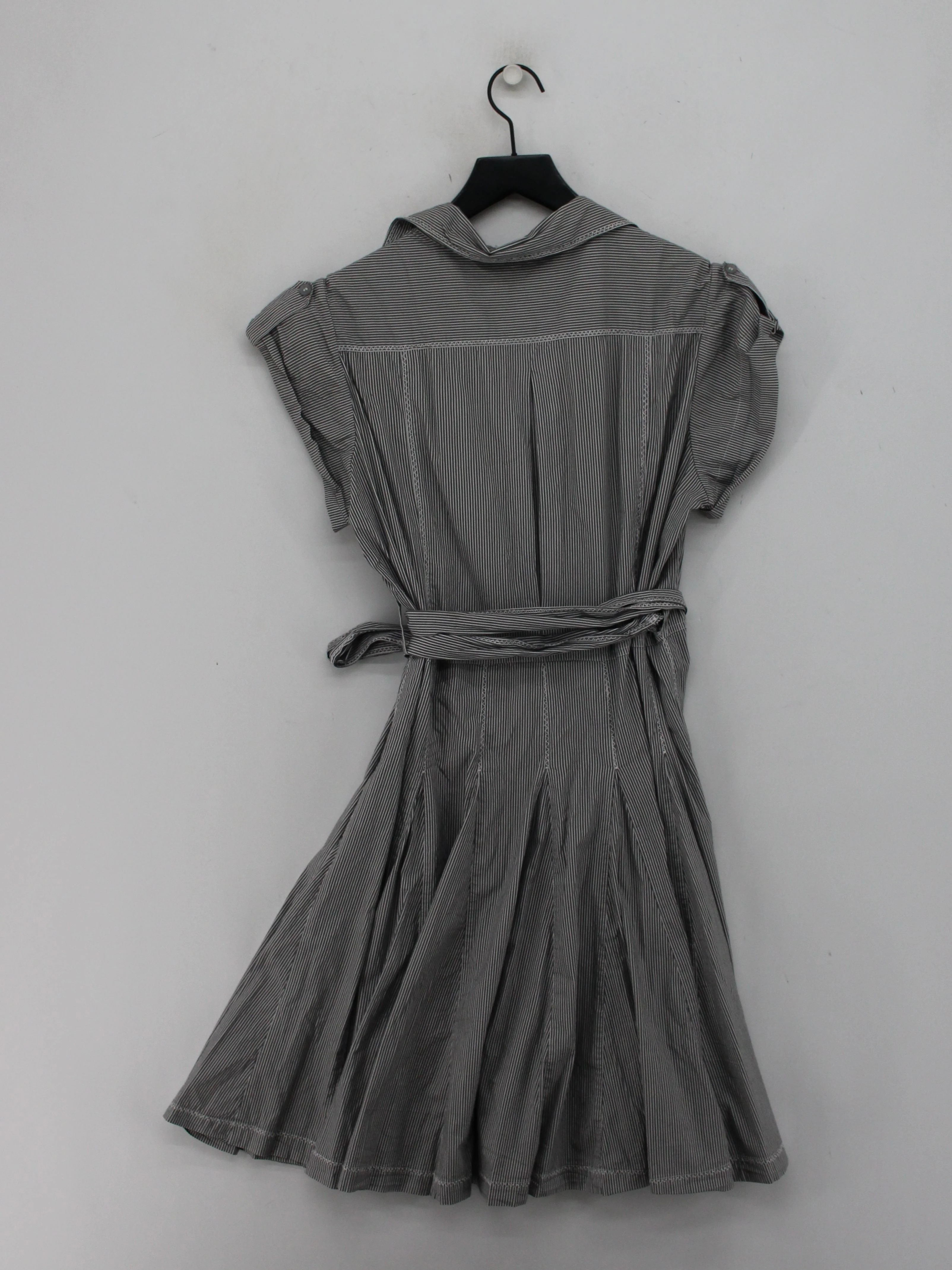 Jasper Conran Wrap Mini Dress UK18 in Grey - Image 2