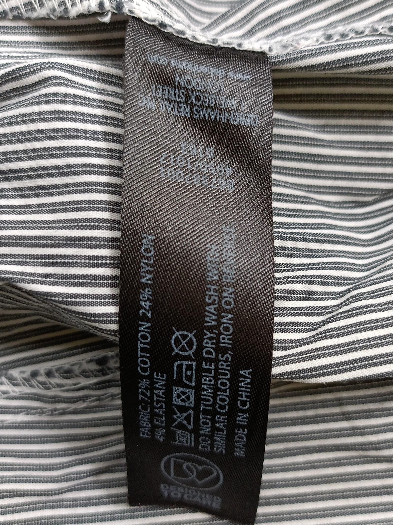 Jasper Conran Wrap Mini Dress UK18 in Grey - Image 6