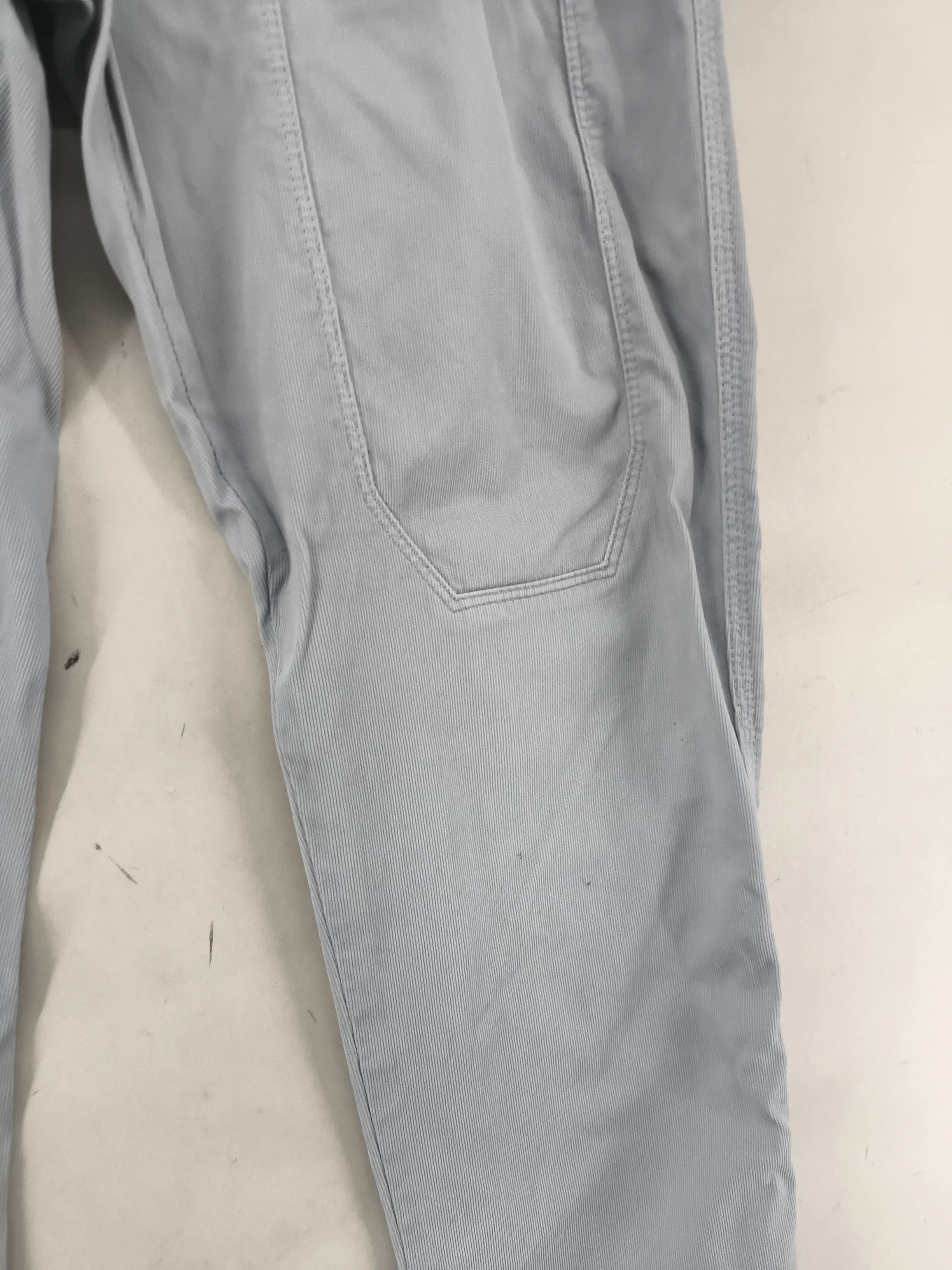 Jeckerson Men's Trousers M Blue 100% Cotton Straight Chino - Image 5