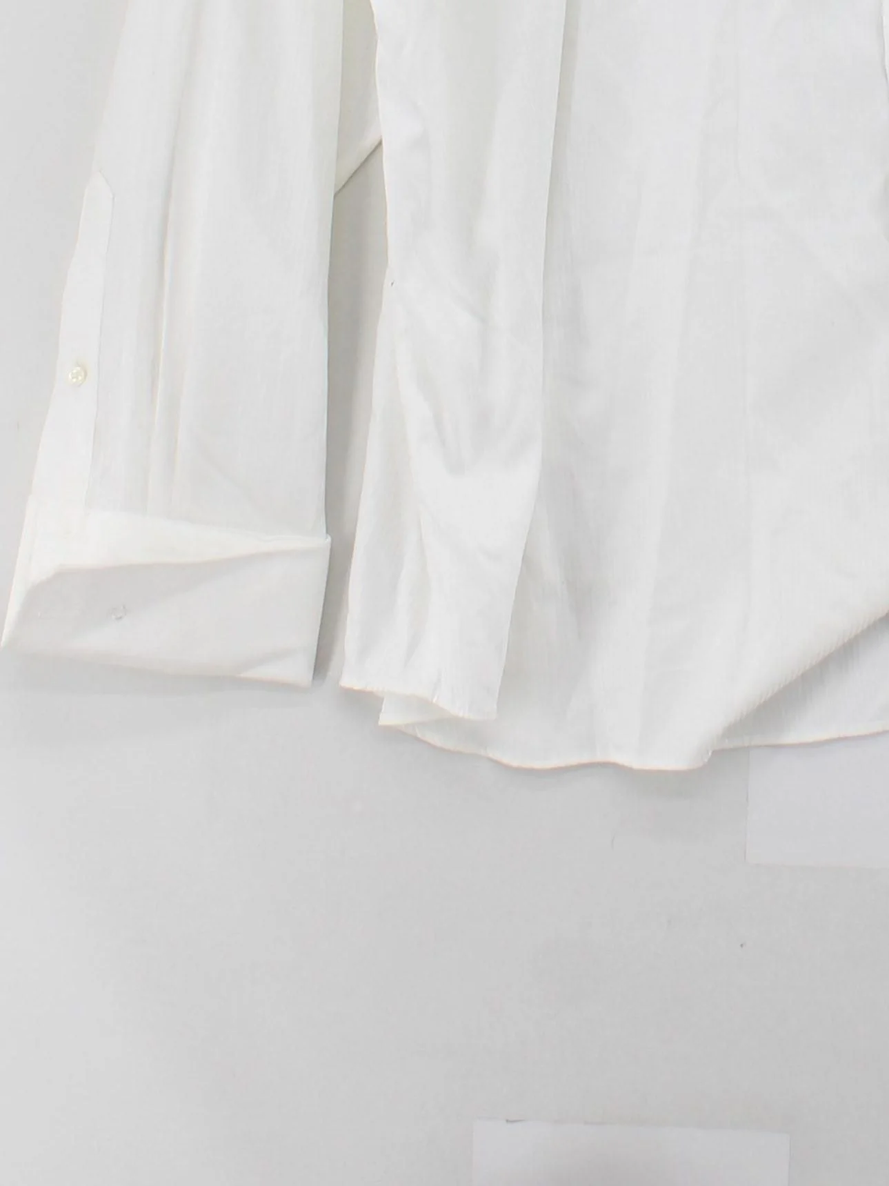 Jeff Banks Men's Shirt Collar: 20 in White 100% Cotton Basic - Image 4