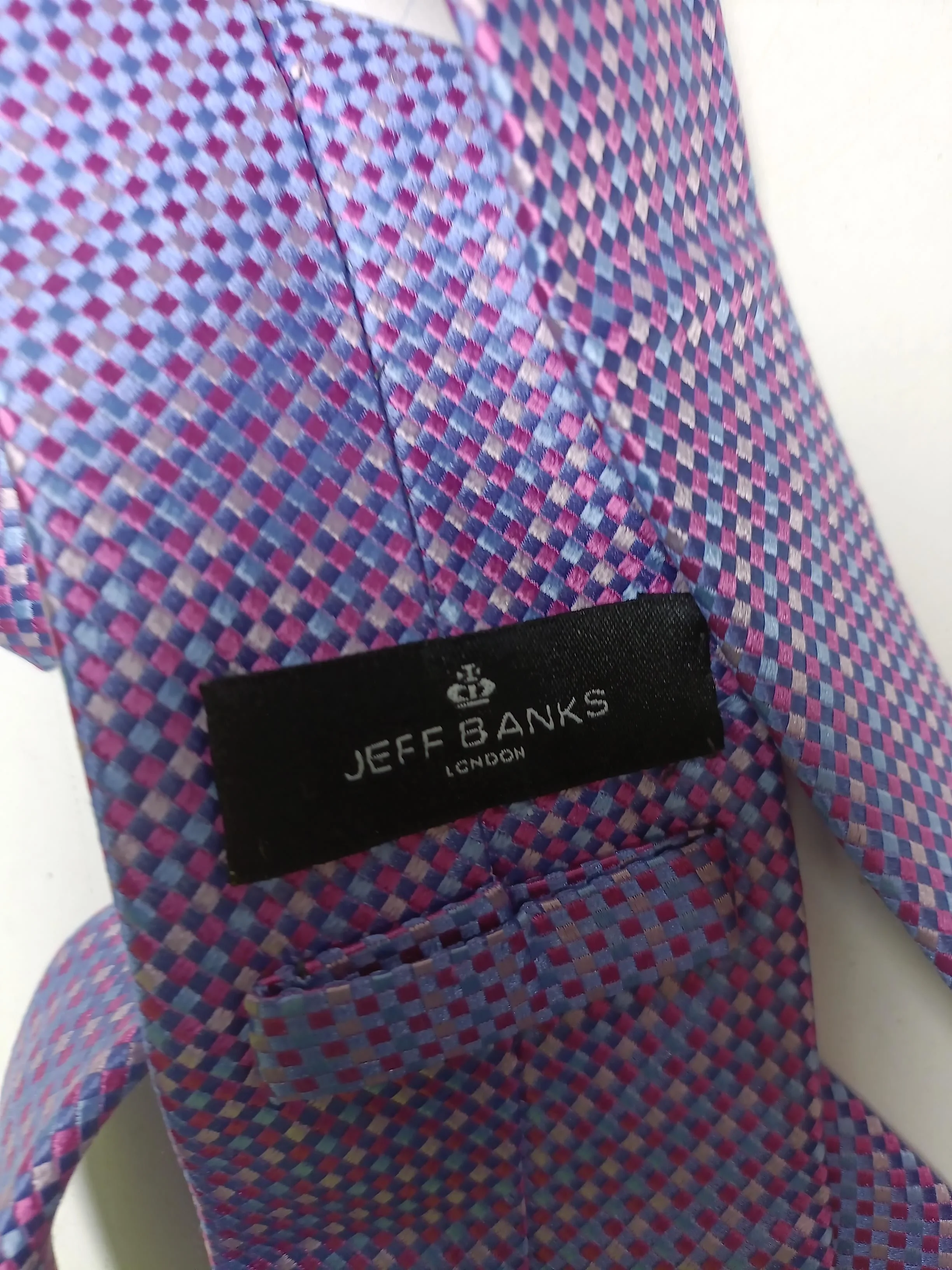 Jeff Banks Men's Tie Multi 100% Silk - Image 5