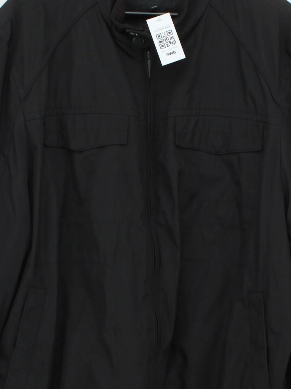 Jeff Banks Windbreaker jacket black - Image 3
