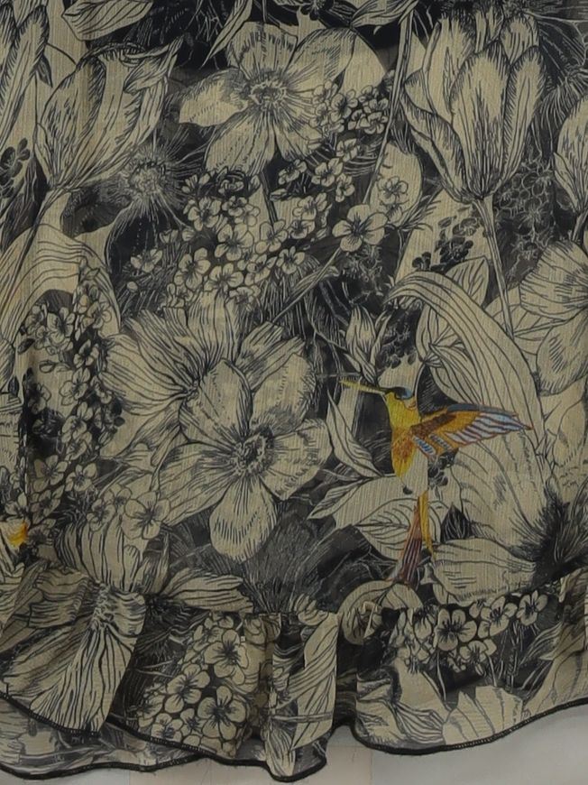 Jeff Women's Midi Skirt M Multi Floral 100% Other Midi A-Line - Image 4