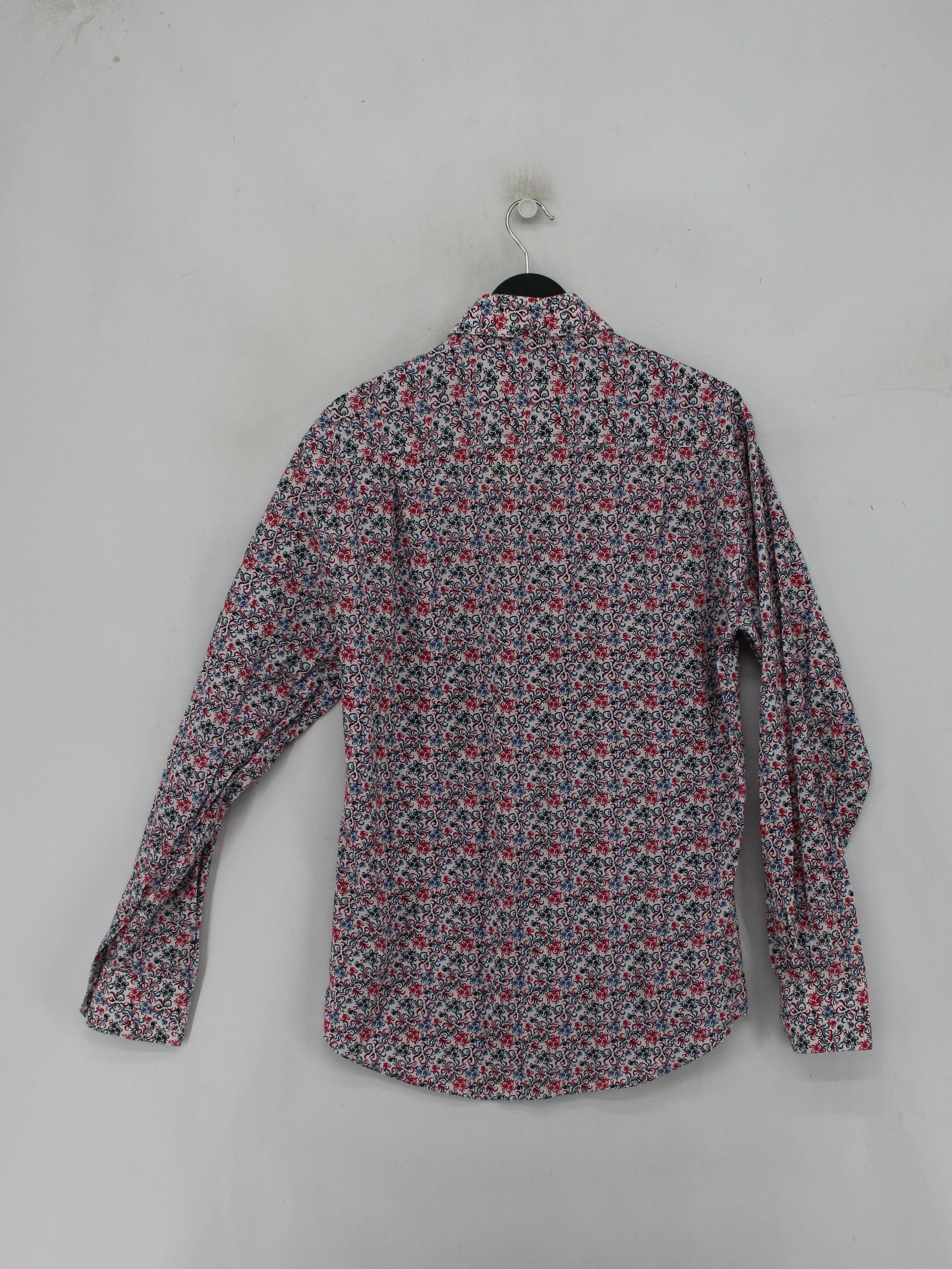 Jiggler Lord Berlue Men's Shirt M Multi Floral Cotton with Polyester Basic - Image 2