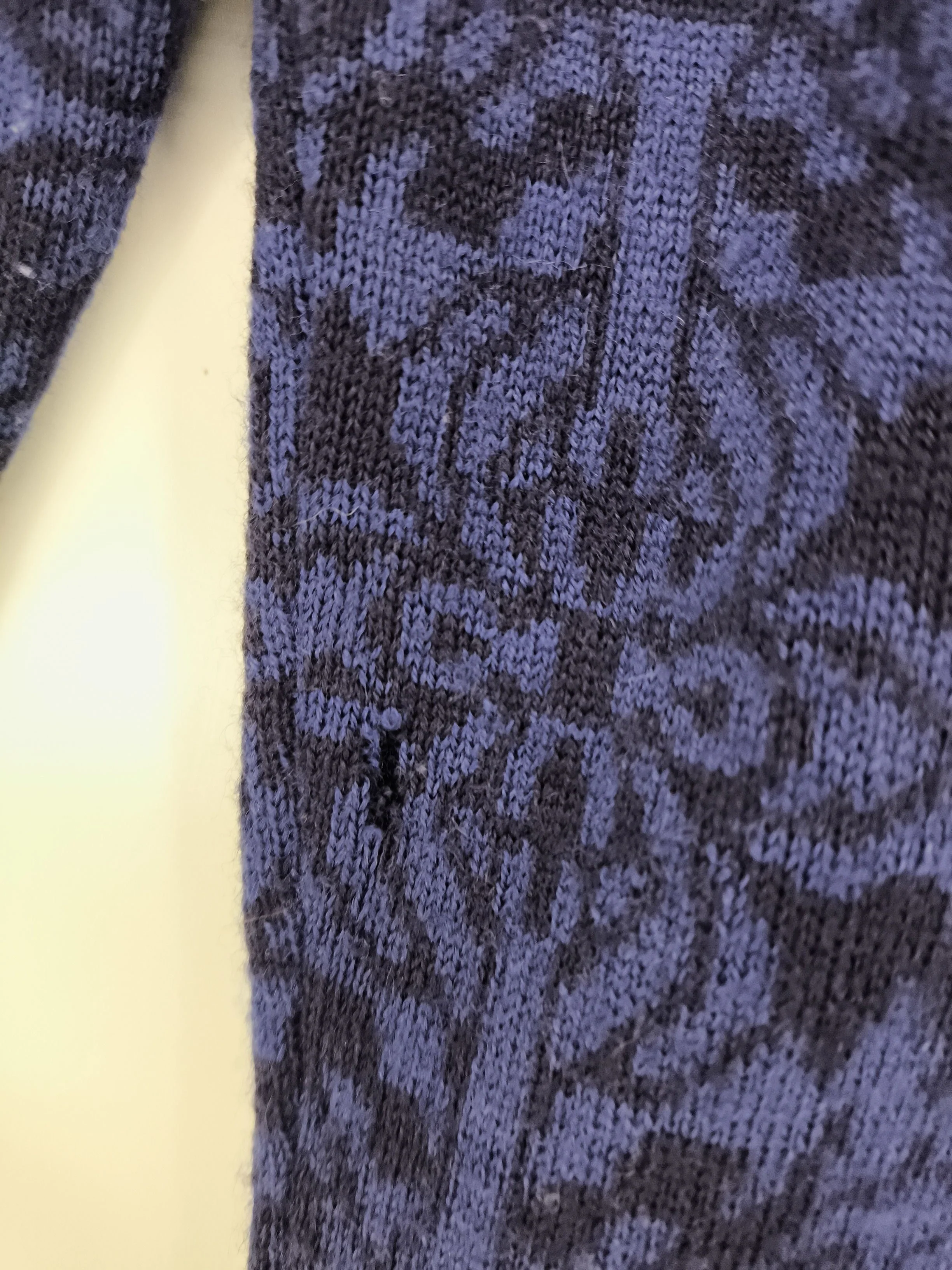 Jigsaw Bodycon Mini Dress S in Blue - Image 6