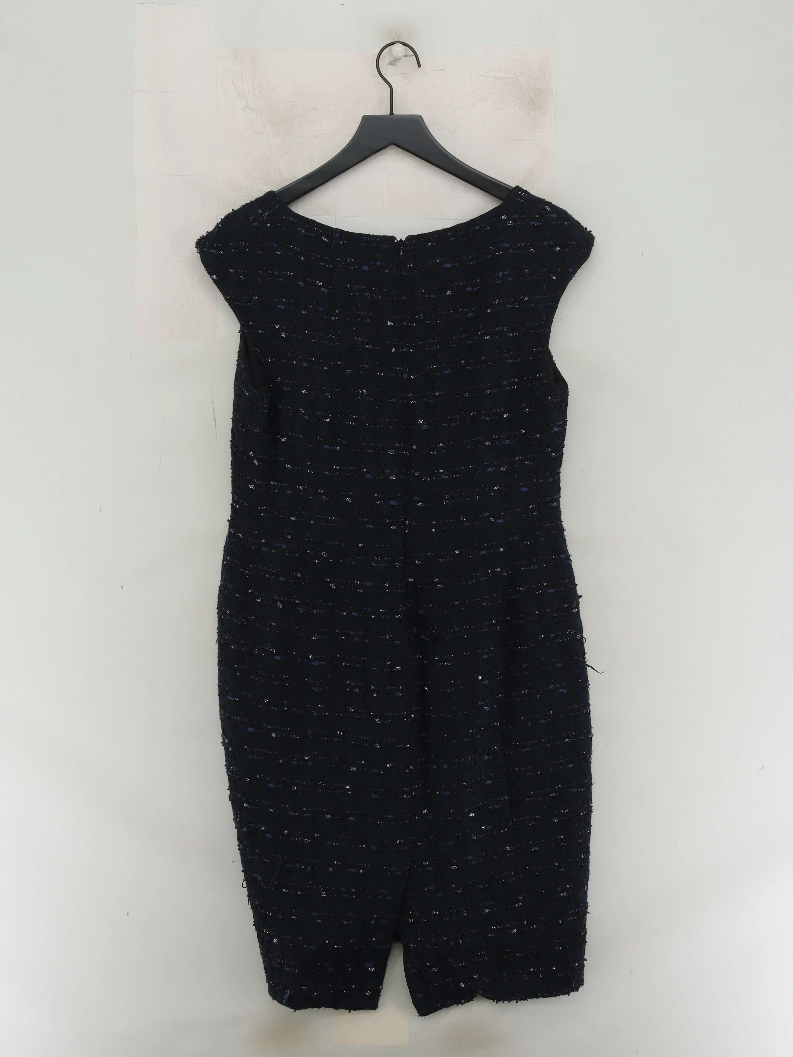 Jigsaw Bodycon Mini Dress UK16 in Black - Image 2
