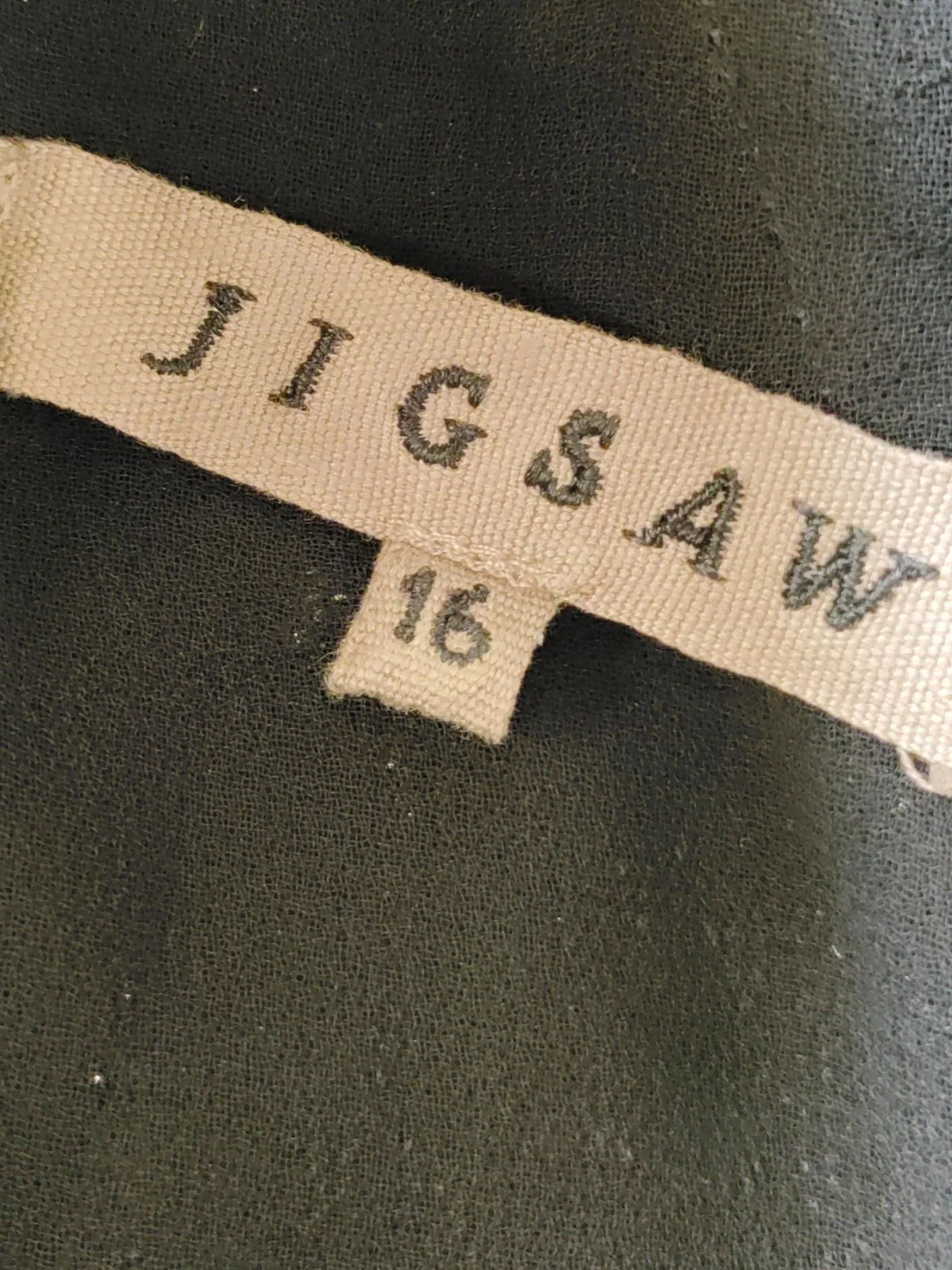 Jigsaw Bodycon Mini Dress UK16 in Black - Image 5
