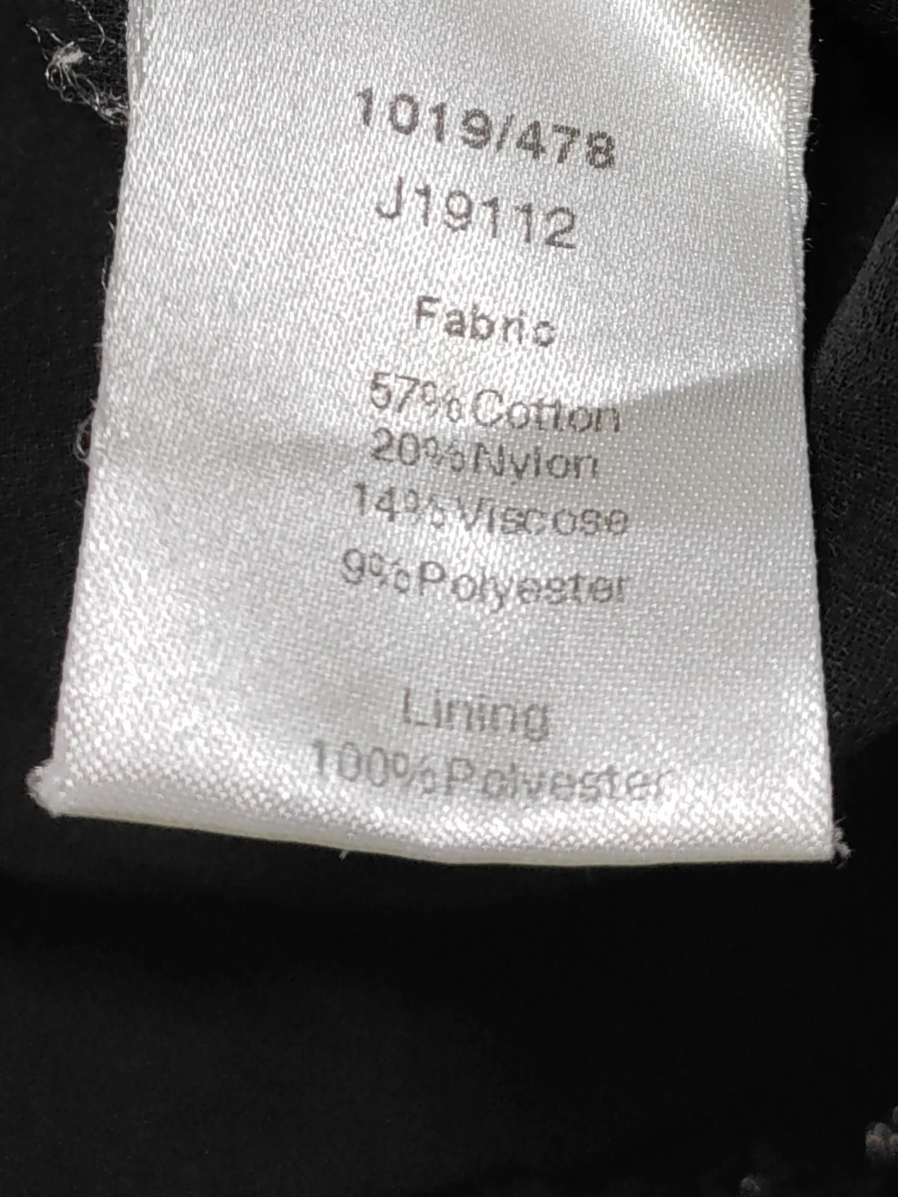 Jigsaw Bodycon Mini Dress UK16 in Black - Image 6