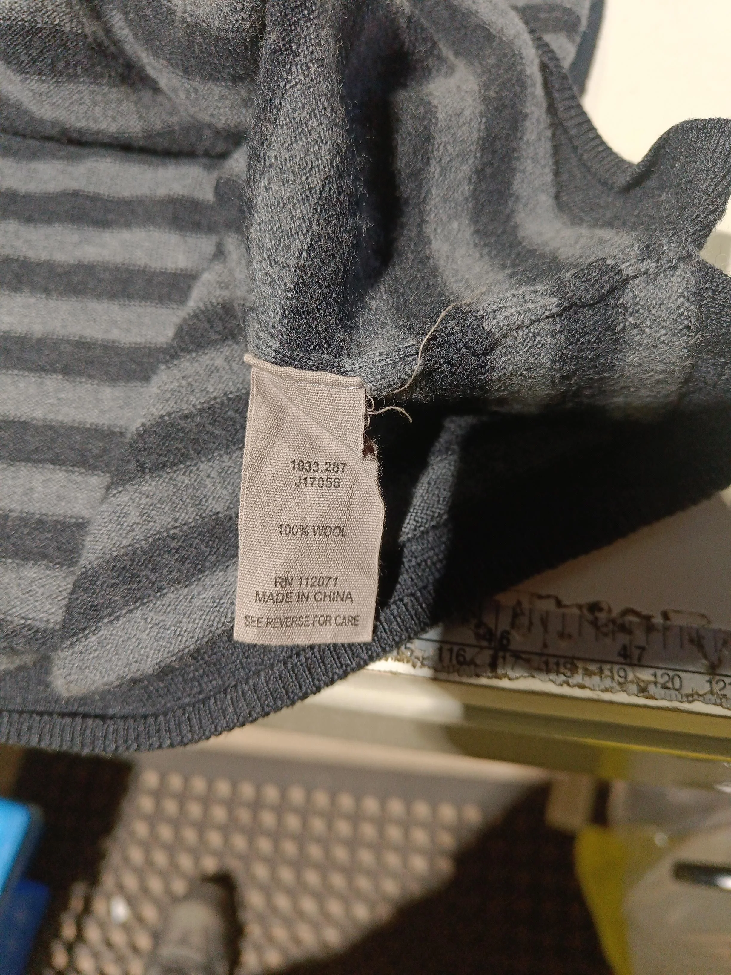 Jigsaw Jumper Mini Dress S in Grey - Image 6
