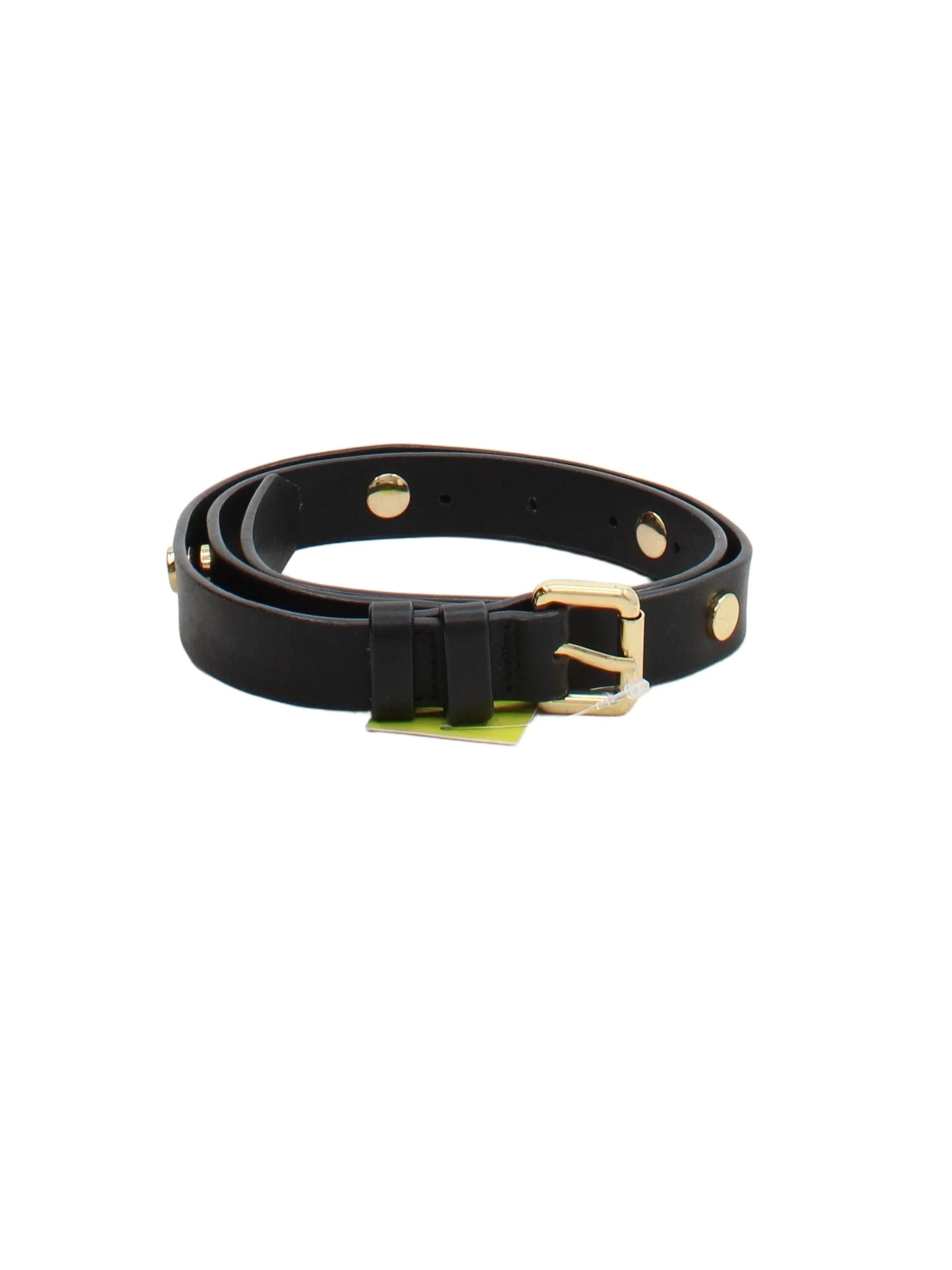Jigsaw Men's Belt S Black 100% Leather Dress Belt