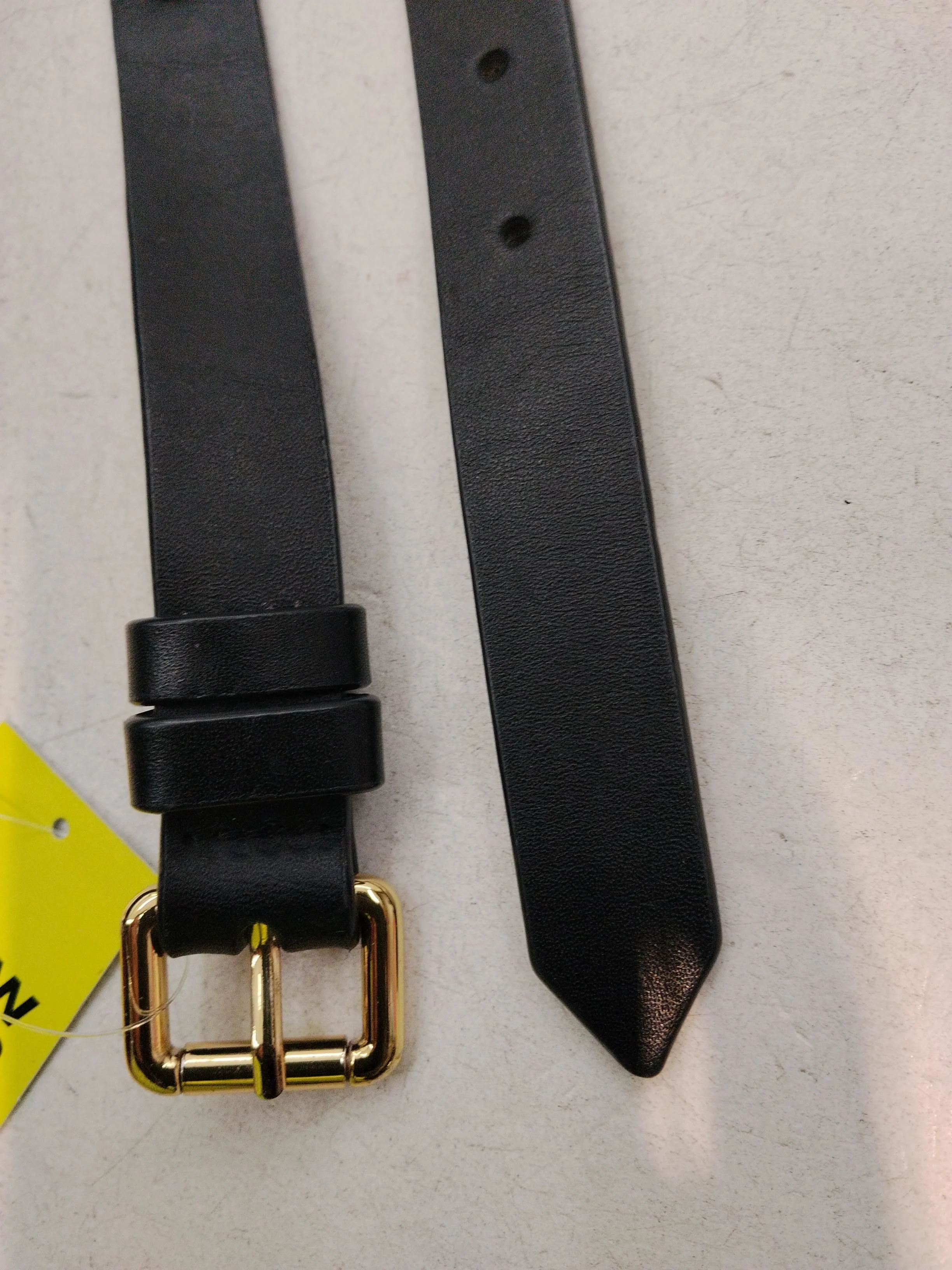 Jigsaw Men's Belt S Black 100% Leather Dress Belt - Image 3