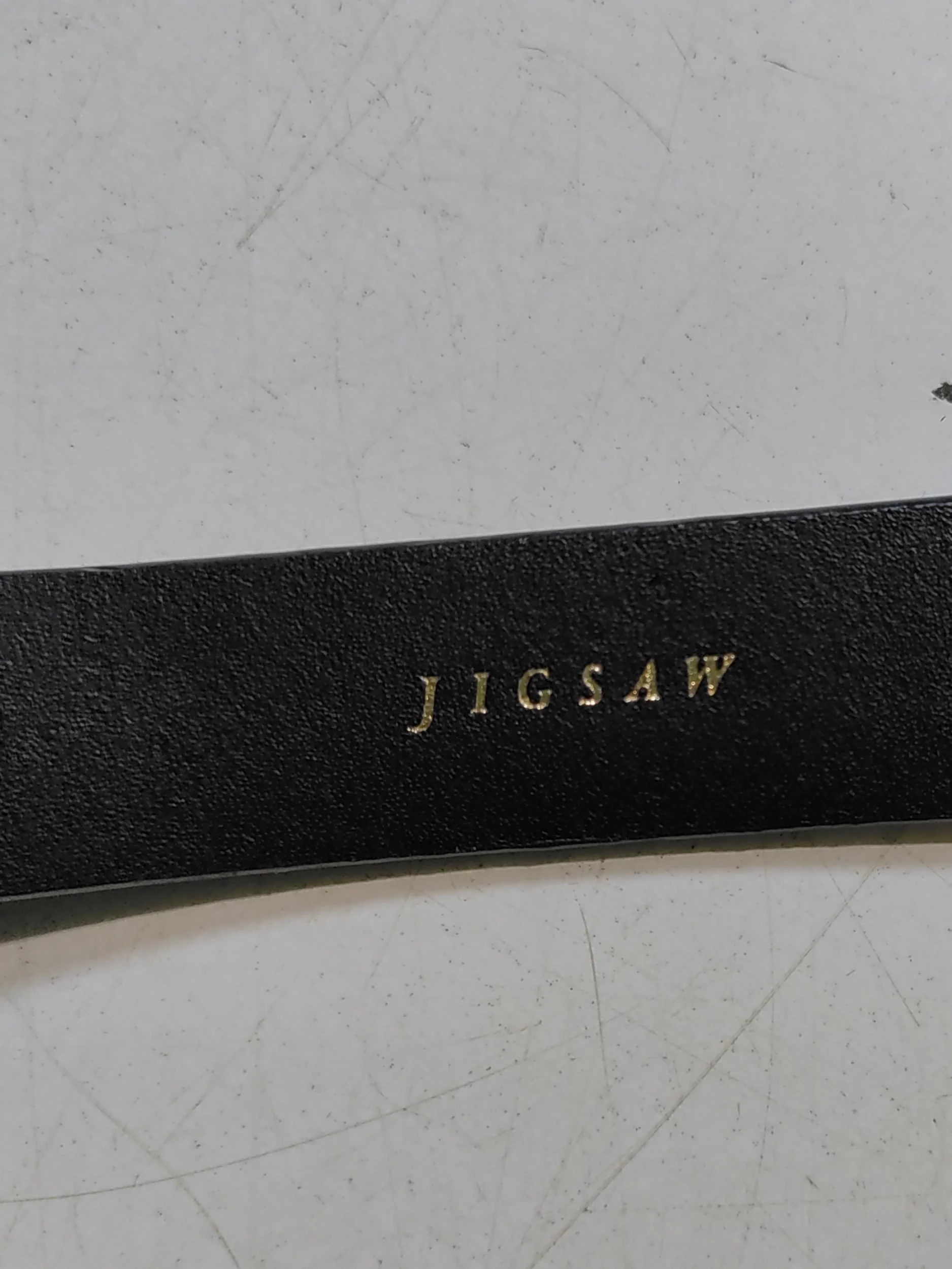 Jigsaw Men's Belt S Black 100% Leather Dress Belt - Image 5