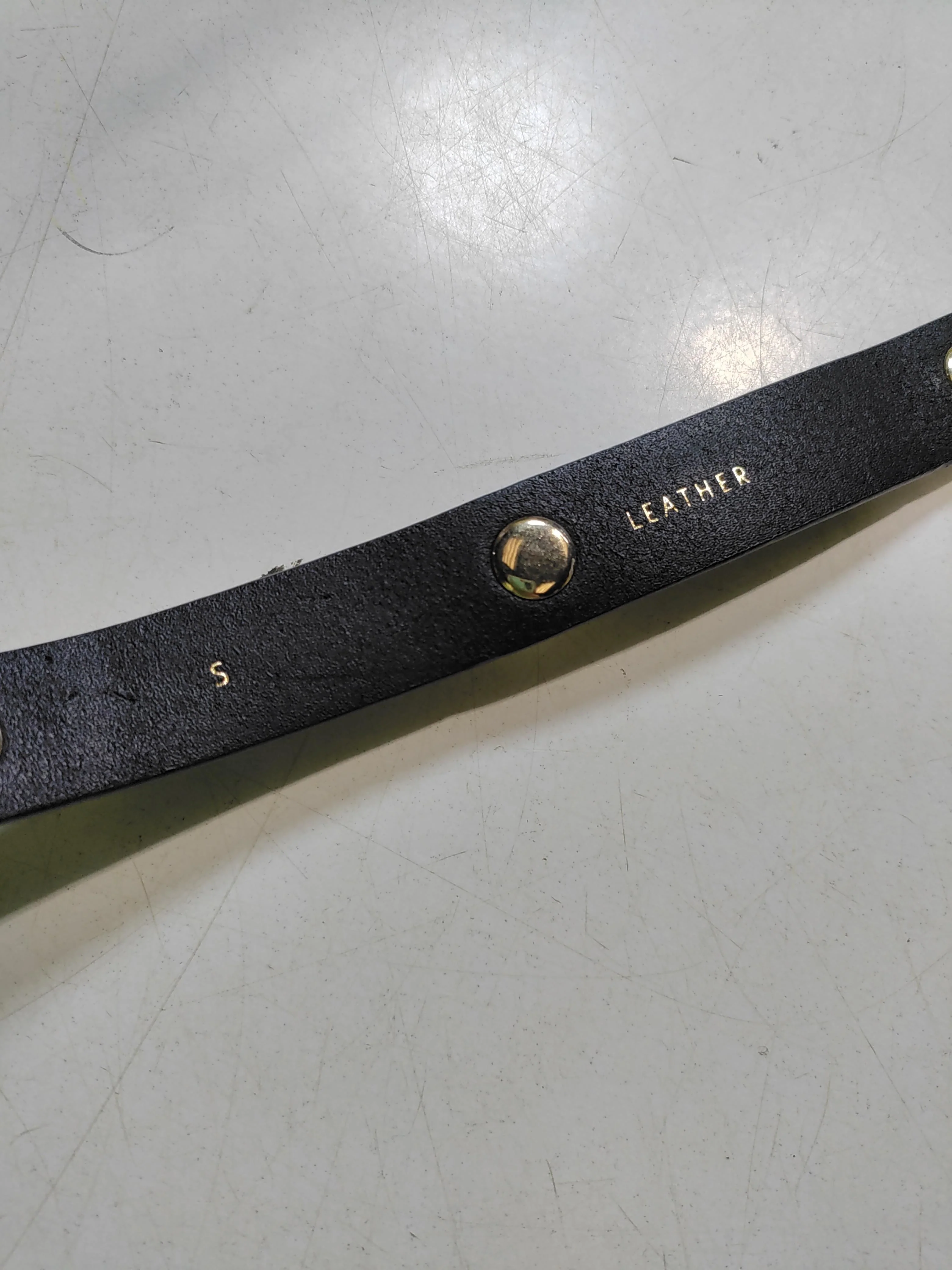 Jigsaw Men's Belt S Black 100% Leather Dress Belt - Image 6