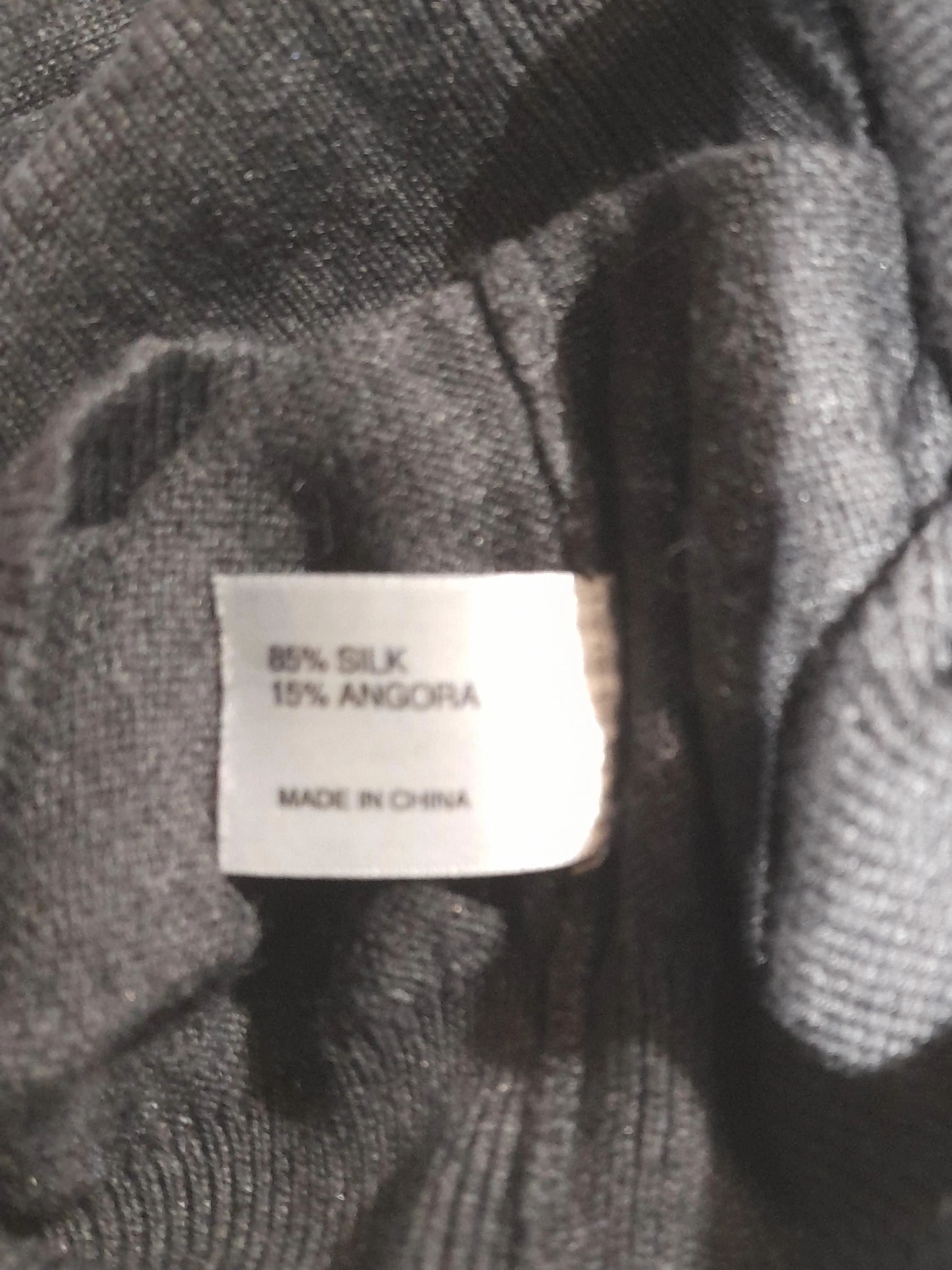 Jigsaw Men's Jumper M Grey Silk with Angora Roll Neck Pullover - Image 7