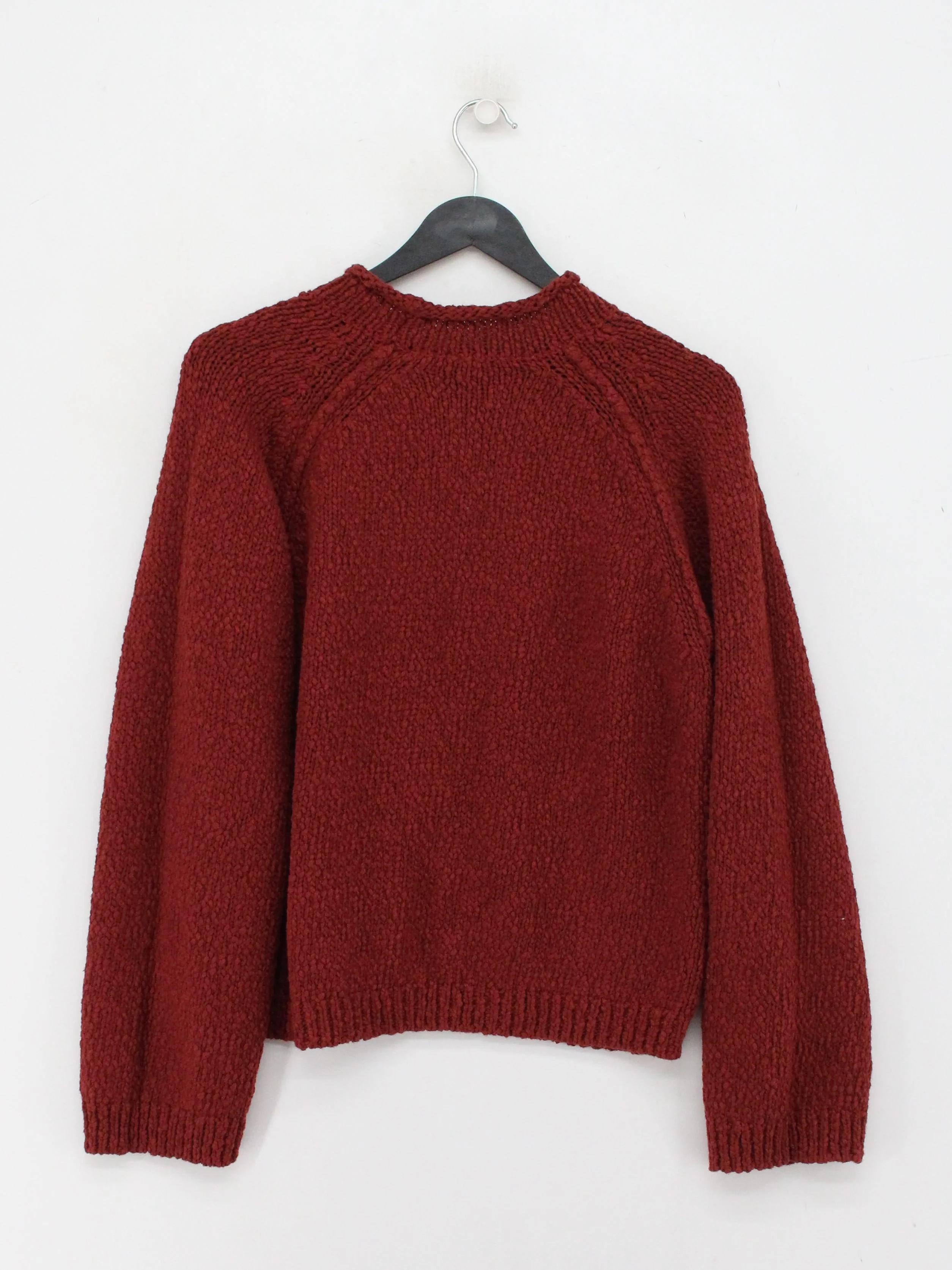 Jigsaw Men's Jumper M Red 100% Cotton Round Neck Pullover - Image 2