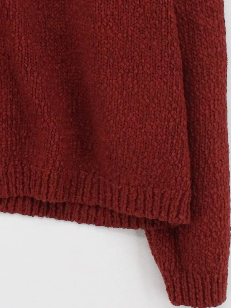 Jigsaw Men's Jumper M Red 100% Cotton Round Neck Pullover - Image 4