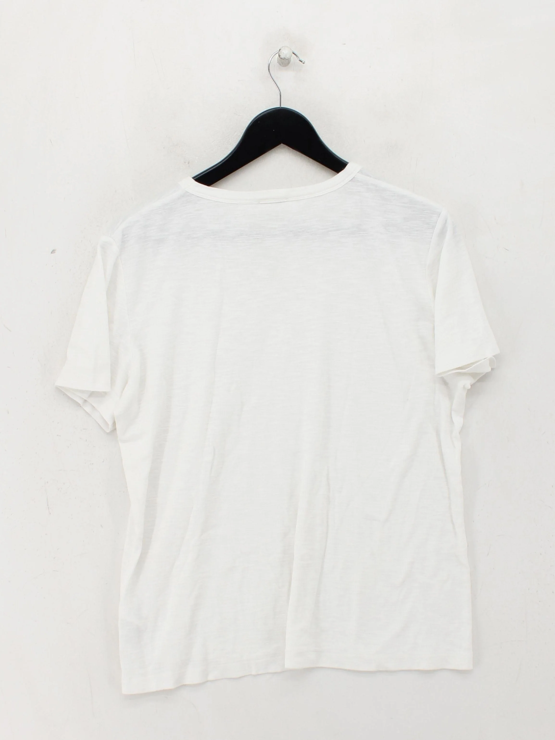 Jigsaw Men's T-Shirt M White 100% Cotton Basic - Image 2