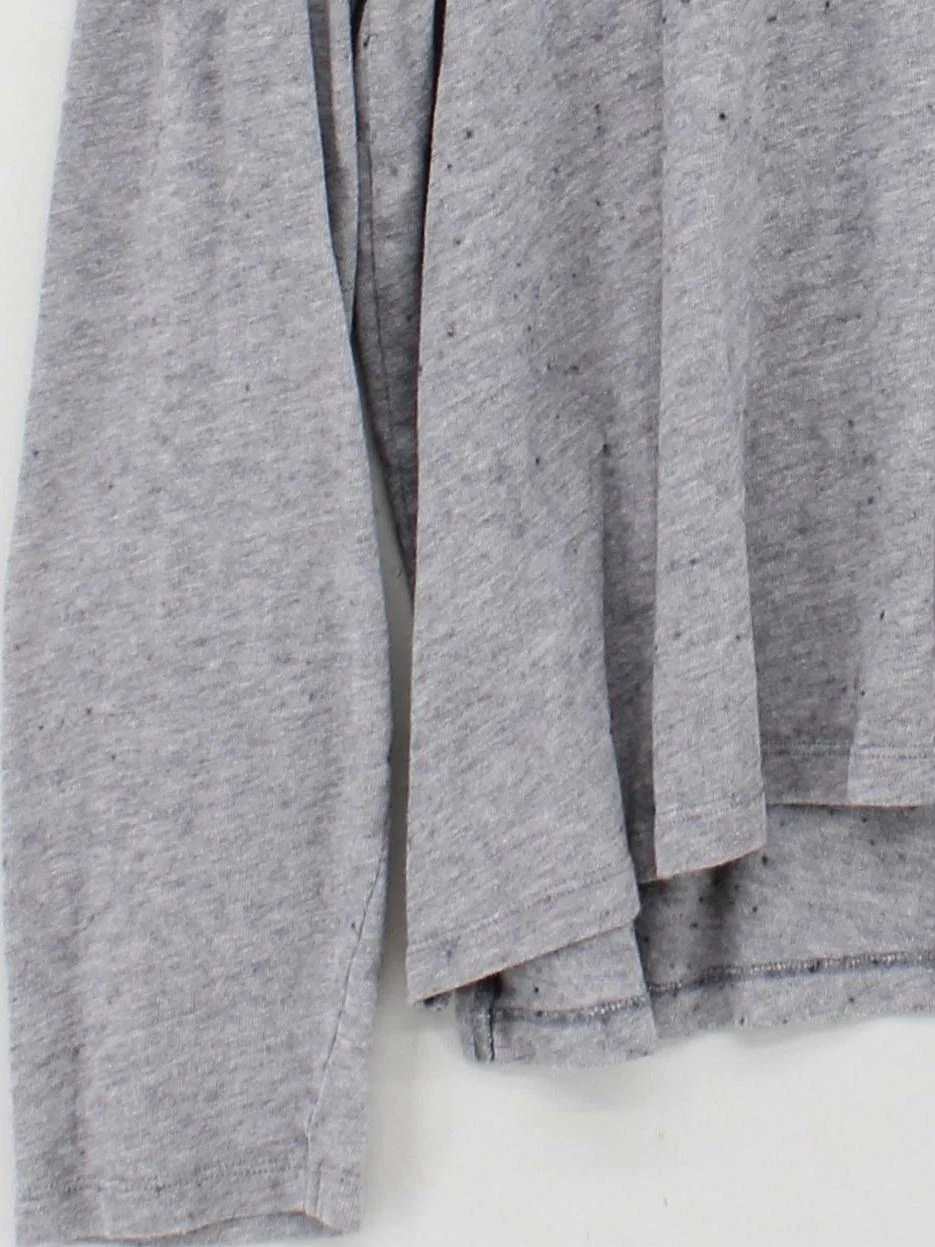 Jigsaw Men's T-Shirt XL Grey Cotton with Wool Basic - Image 4
