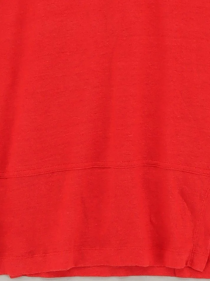 Jigsaw Men's T-Shirt XS Red 100% Linen Basic - Image 4