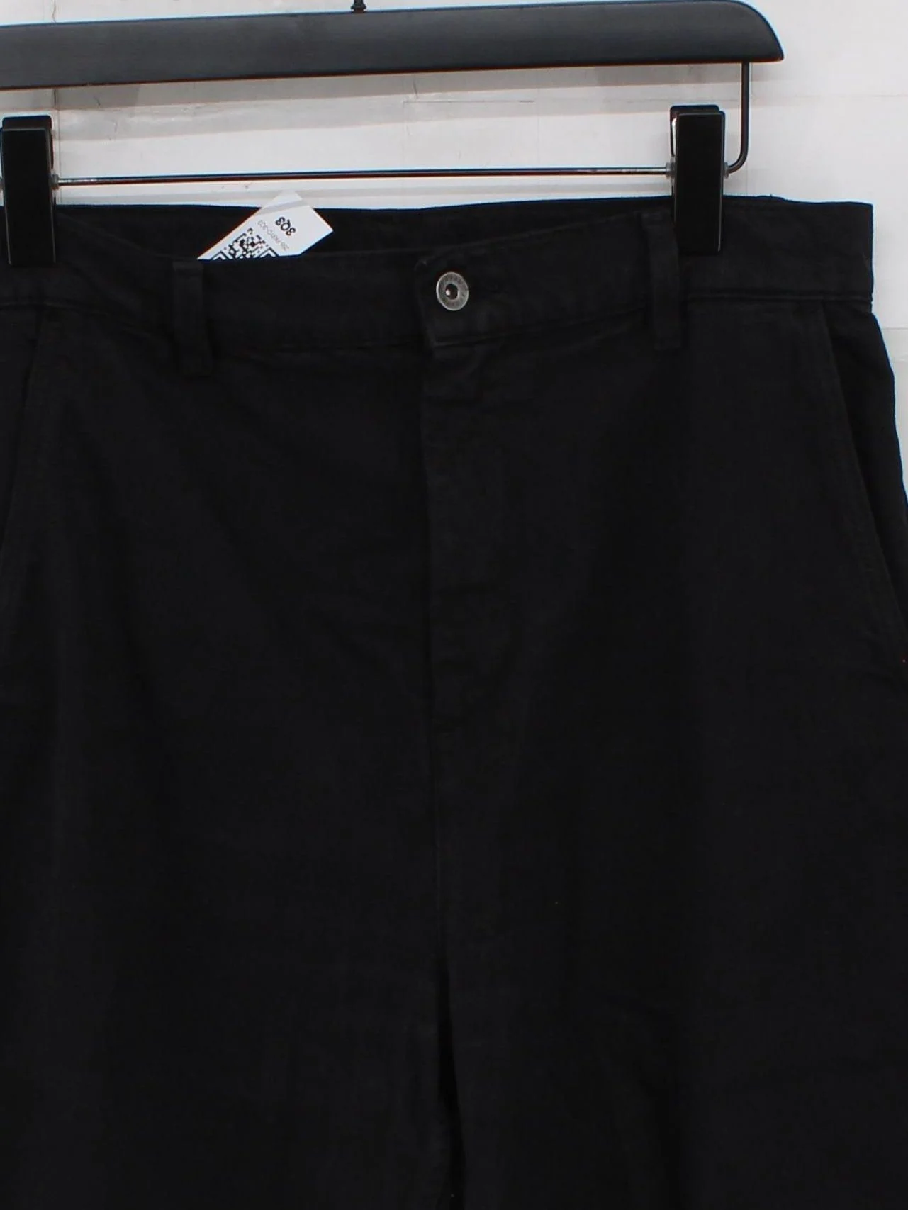 Jigsaw Men's Trousers W 28 in Black 100% Cotton Straight Chino - Image 3