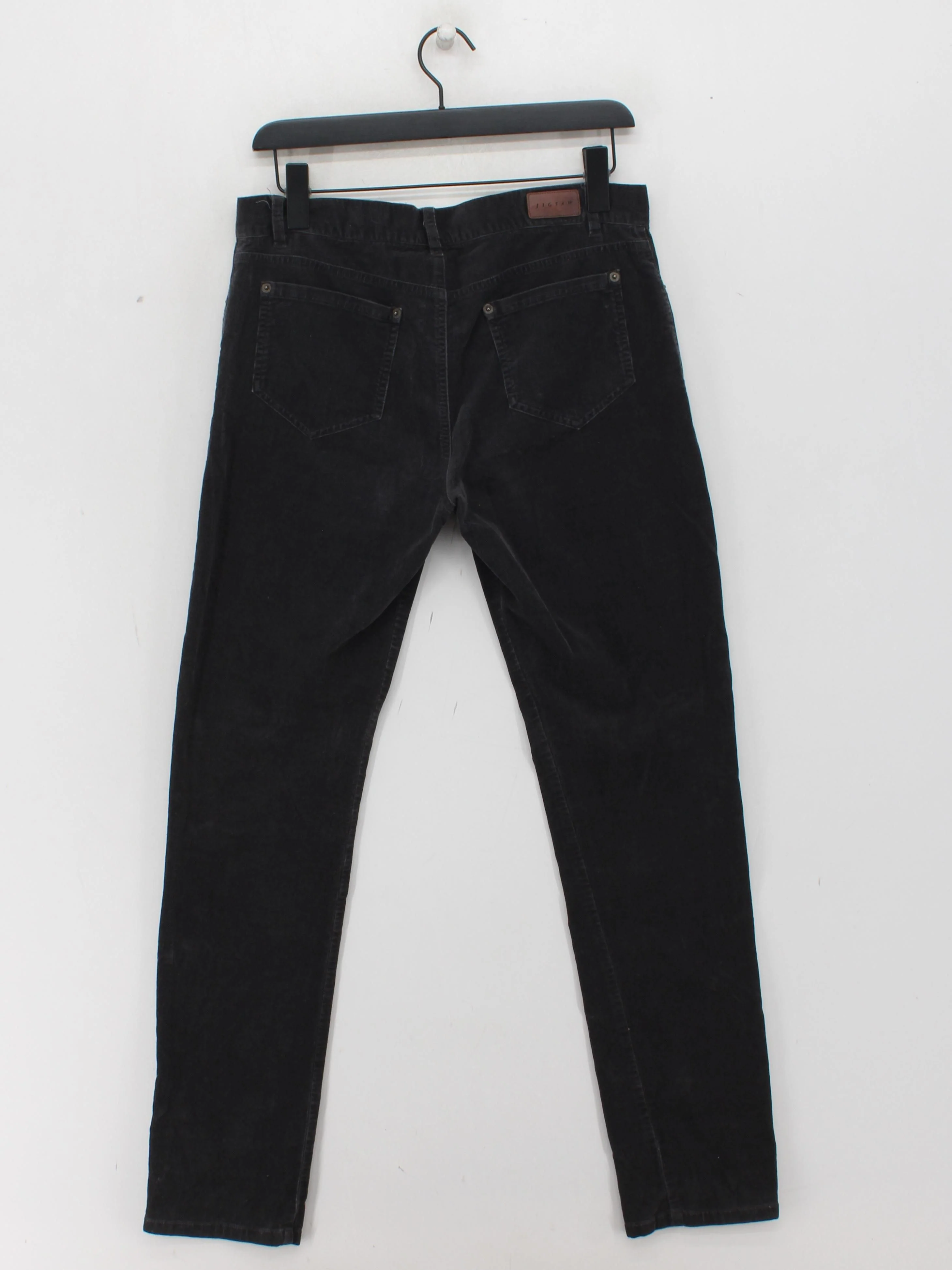 Jigsaw Men's Trousers W 30 in Grey Cotton with Elastane Straight Chino - Image 2