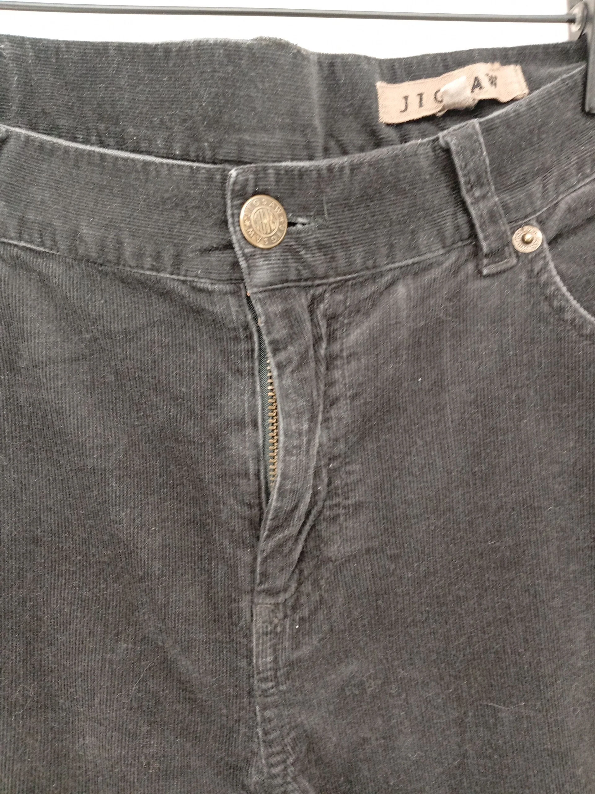Jigsaw Men's Trousers W 30 in Grey Cotton with Elastane Straight Chino - Image 5