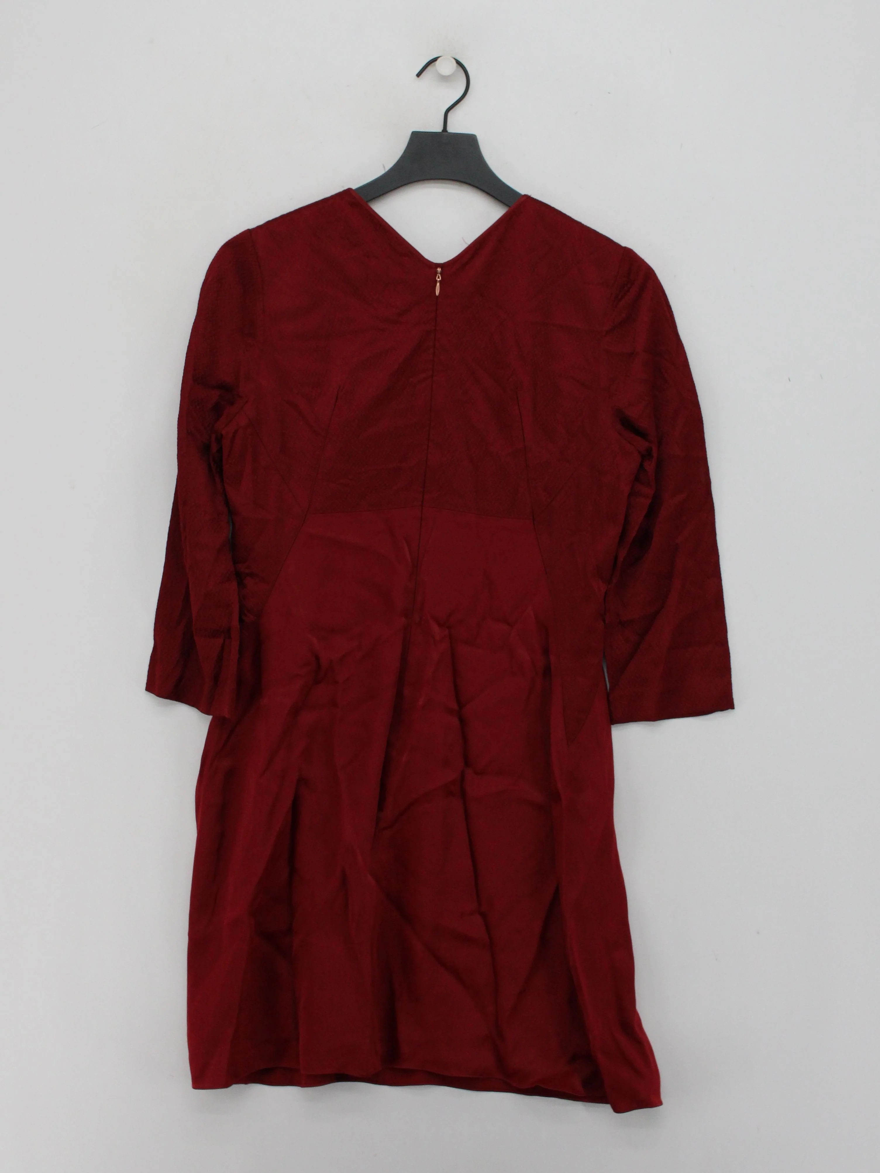 Jigsaw Mini Dress UK12 in Red - Image 2