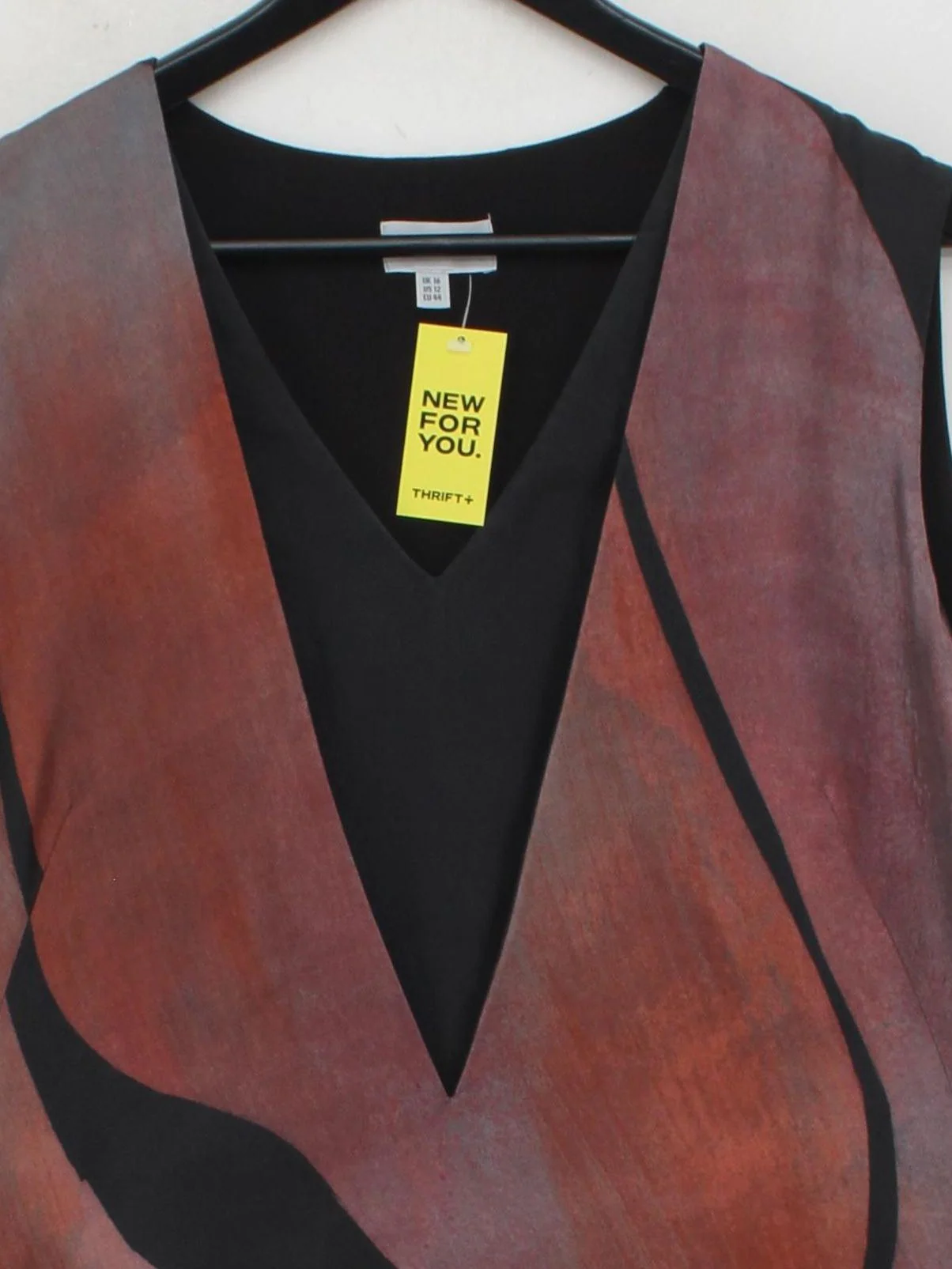 Jigsaw Mini Dress UK16 in Black - Image 3
